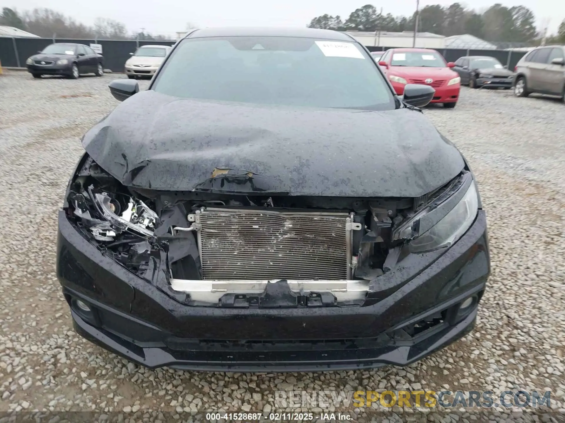 12 fotografías del automóvil dañado 2HGFC2F80LH520582 HONDA CIVIC 2020