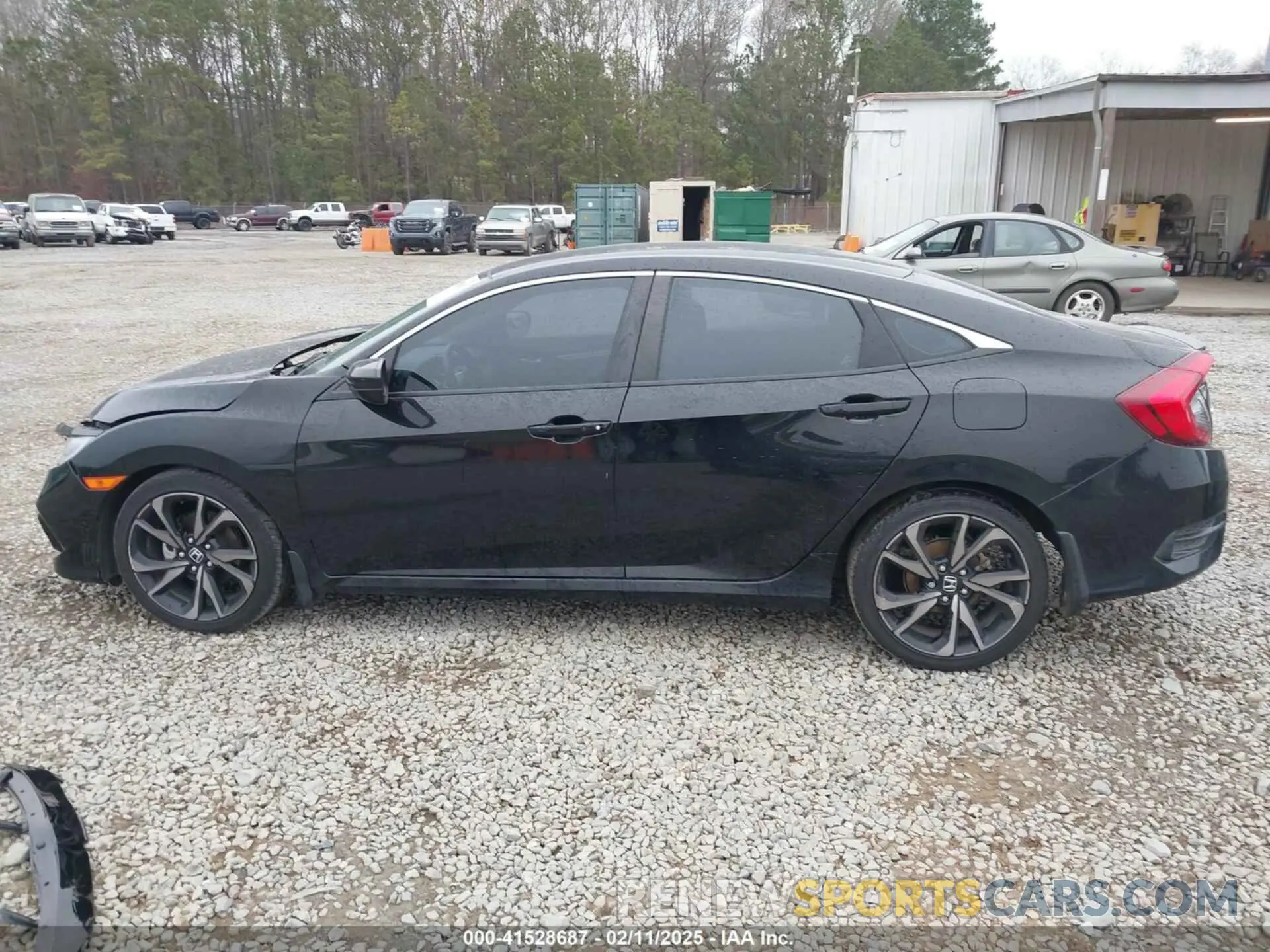 14 fotografías del automóvil dañado 2HGFC2F80LH520582 HONDA CIVIC 2020