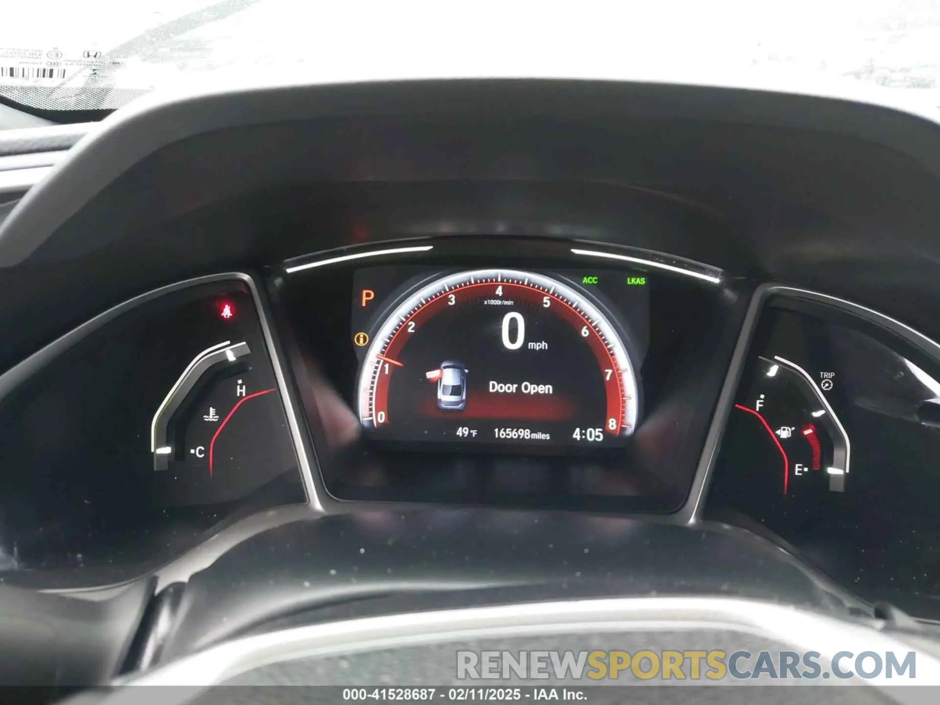 7 fotografías del automóvil dañado 2HGFC2F80LH520582 HONDA CIVIC 2020
