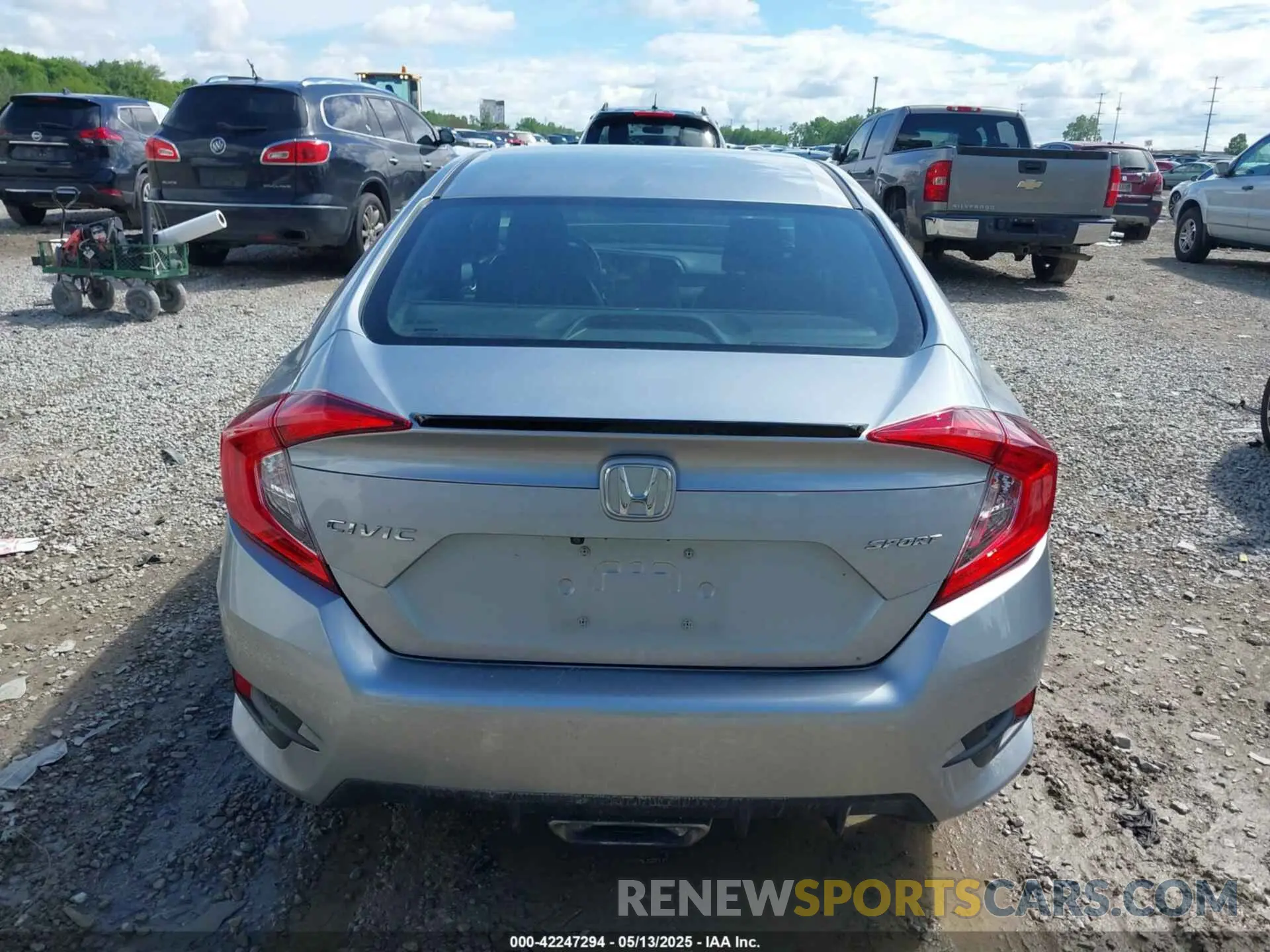 16 fotografías del automóvil dañado 2HGFC2F80LH538788 HONDA CIVIC 2020