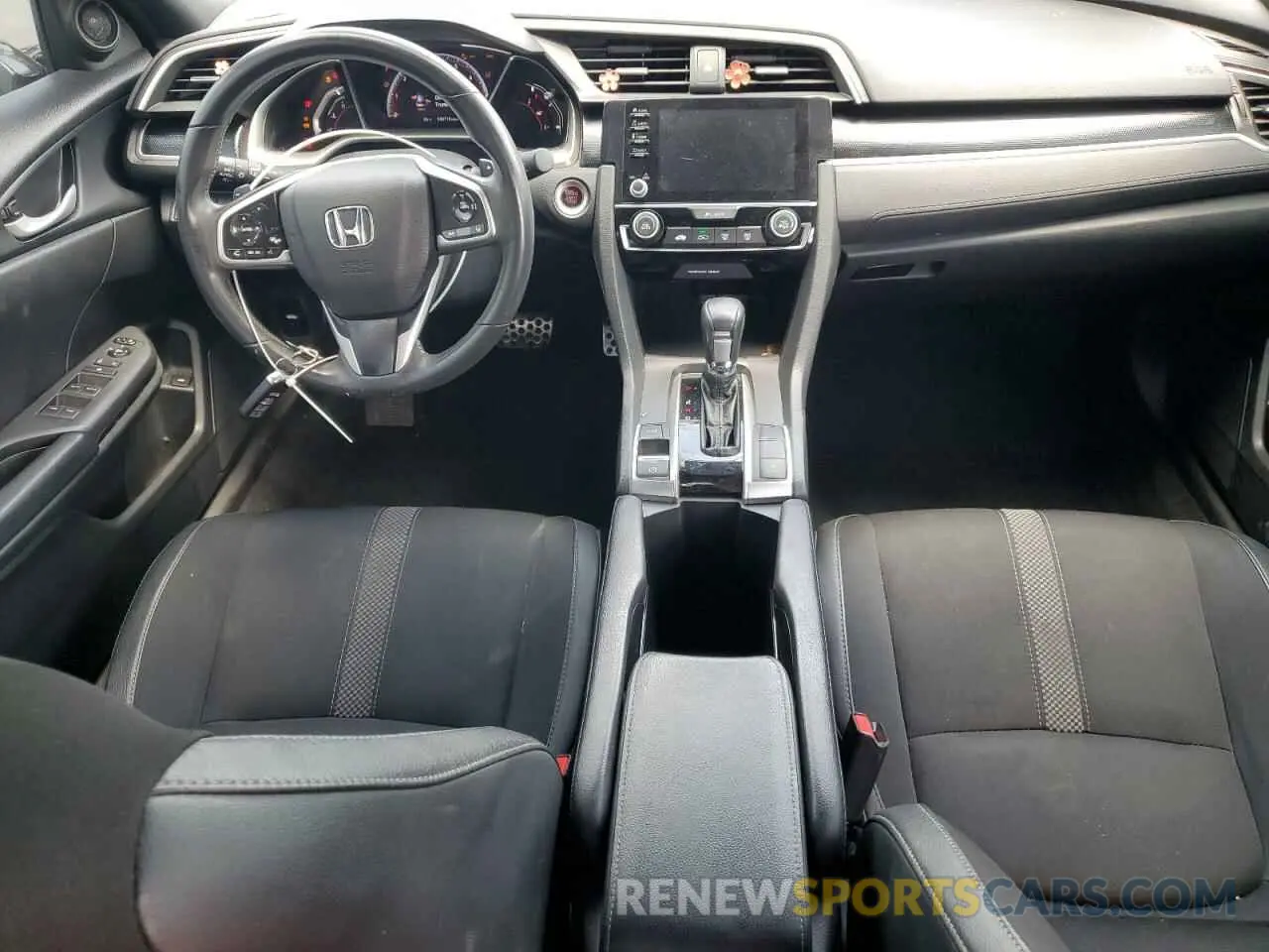 8 fotografías del automóvil dañado 2HGFC2F80LH547751 HONDA CIVIC 2020