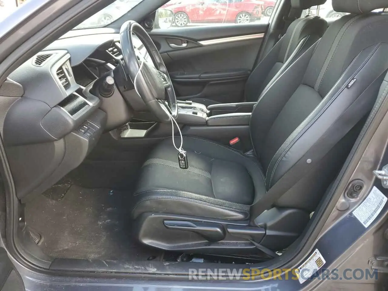 7 fotografías del automóvil dañado 2HGFC2F80LH563769 HONDA CIVIC 2020