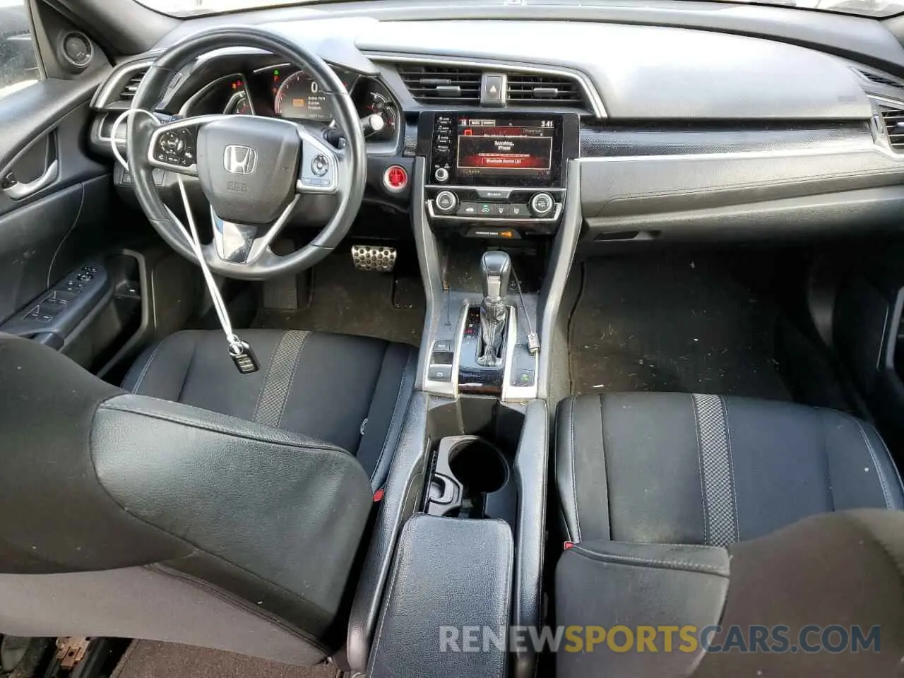 8 fotografías del automóvil dañado 2HGFC2F80LH563769 HONDA CIVIC 2020