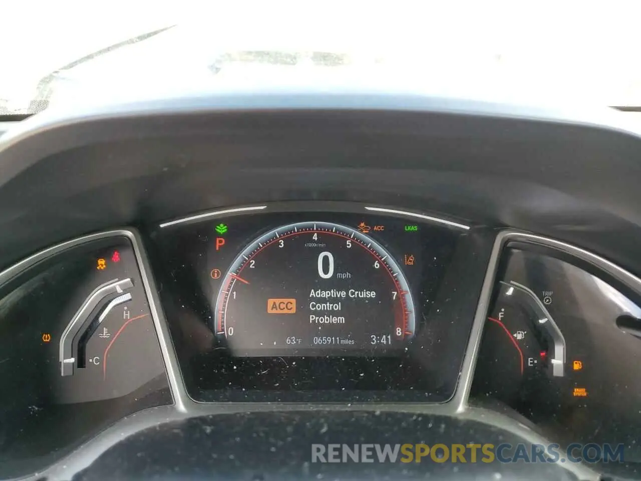 9 fotografías del automóvil dañado 2HGFC2F80LH563769 HONDA CIVIC 2020