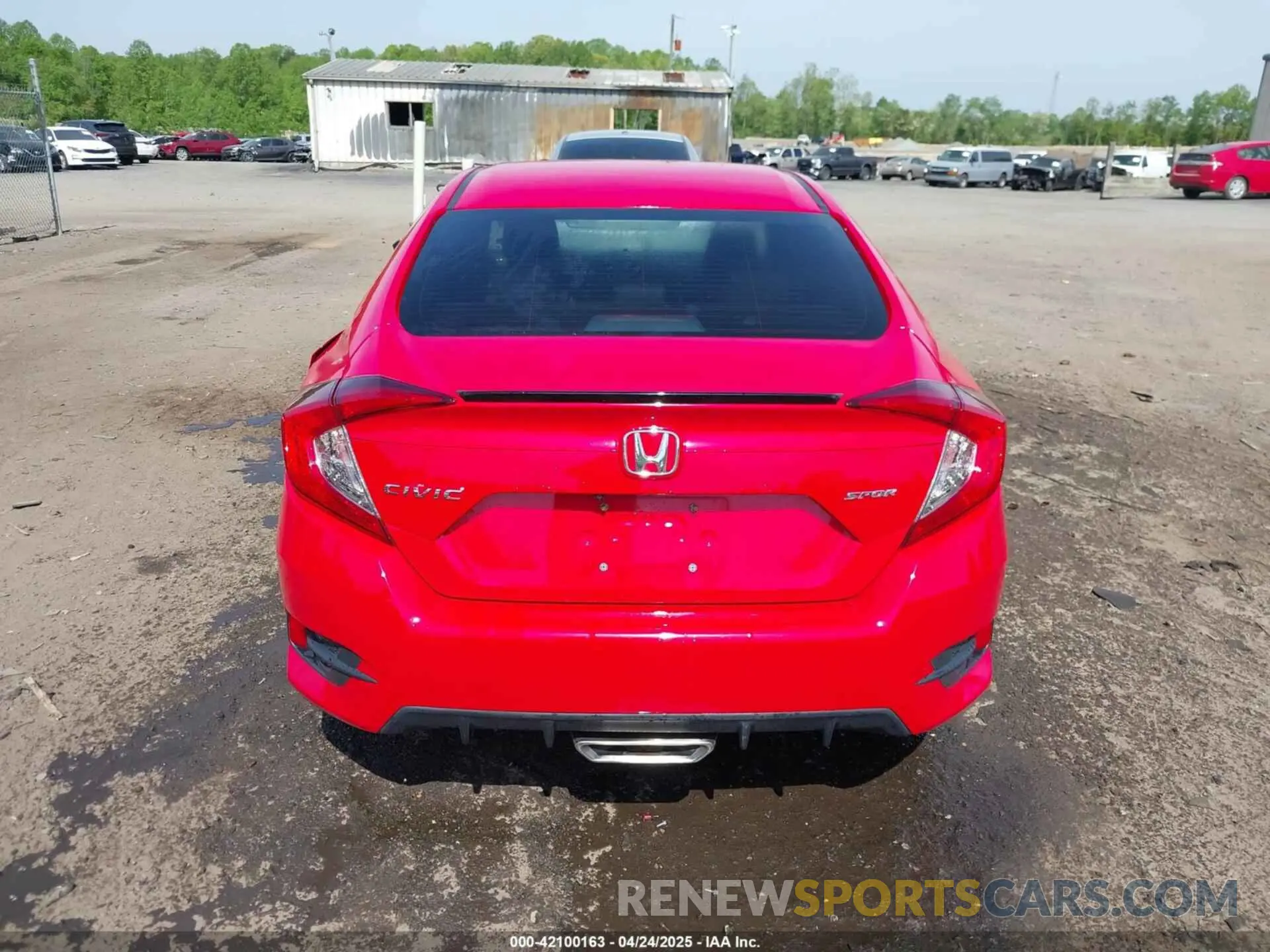 16 fotografías del automóvil dañado 2HGFC2F80LH574643 HONDA CIVIC 2020