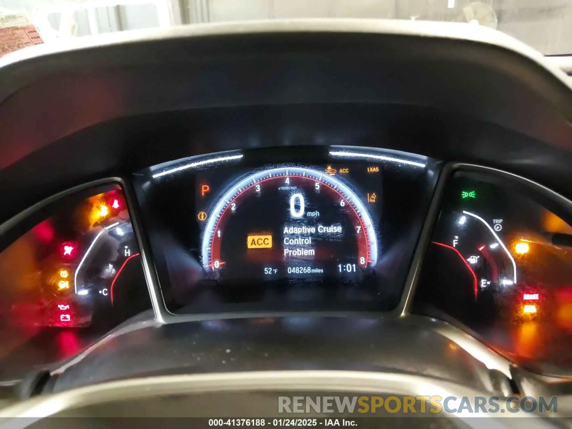 7 fotografías del automóvil dañado 2HGFC2F81LH522325 HONDA CIVIC 2020