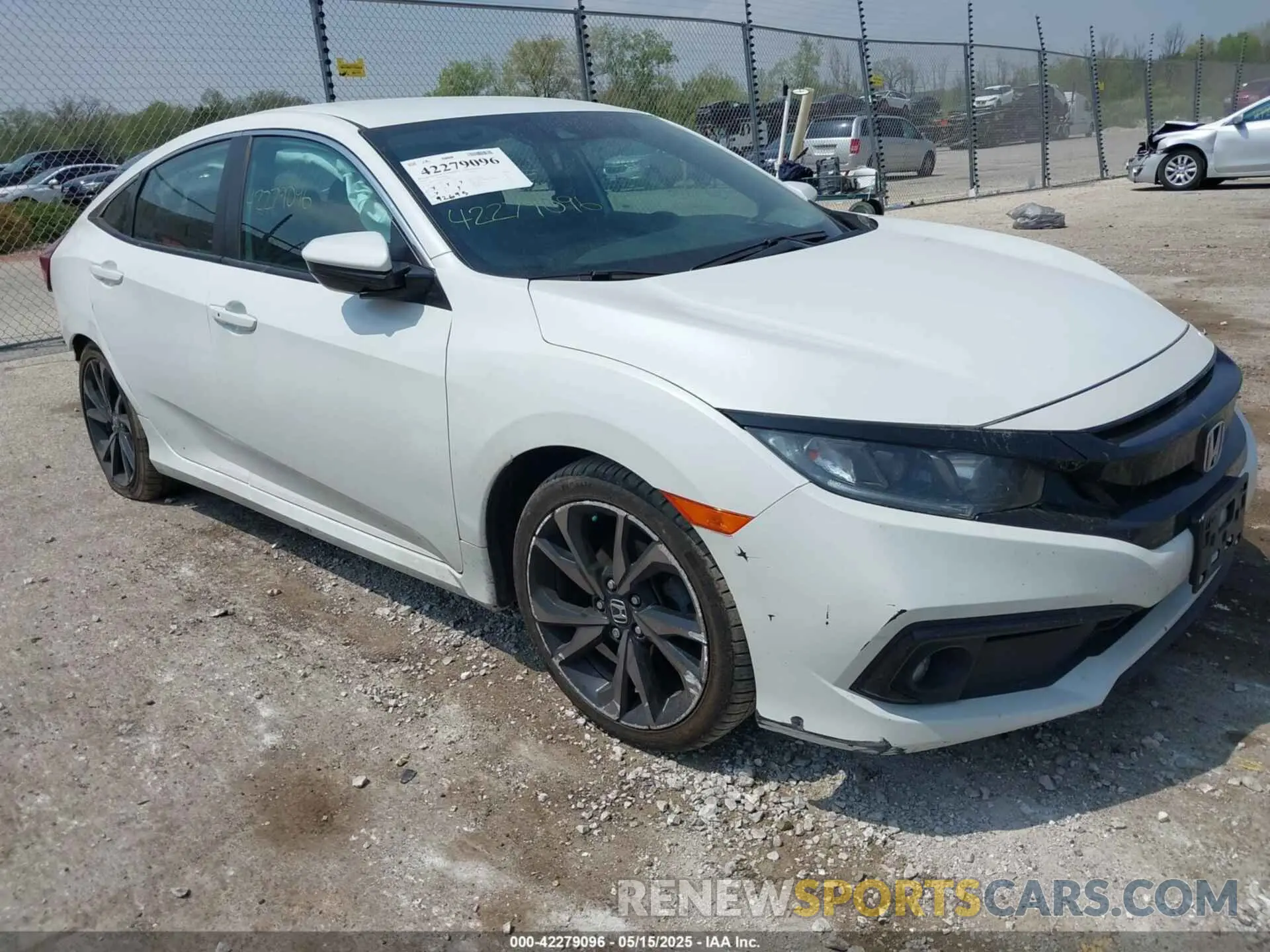 1 fotografías del automóvil dañado 2HGFC2F81LH532160 HONDA CIVIC 2020