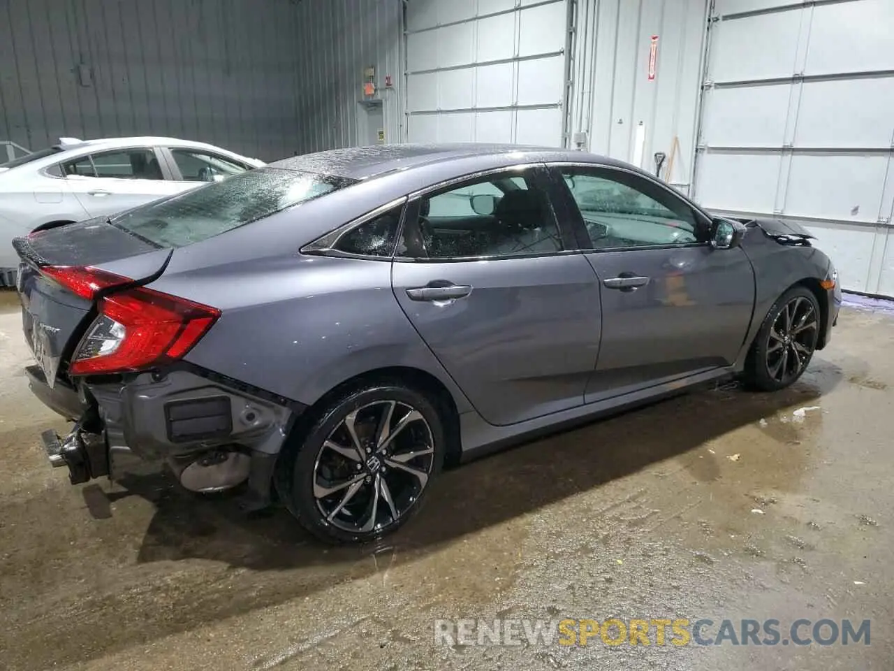 3 fotografías del automóvil dañado 2HGFC2F81LH583836 HONDA CIVIC 2020