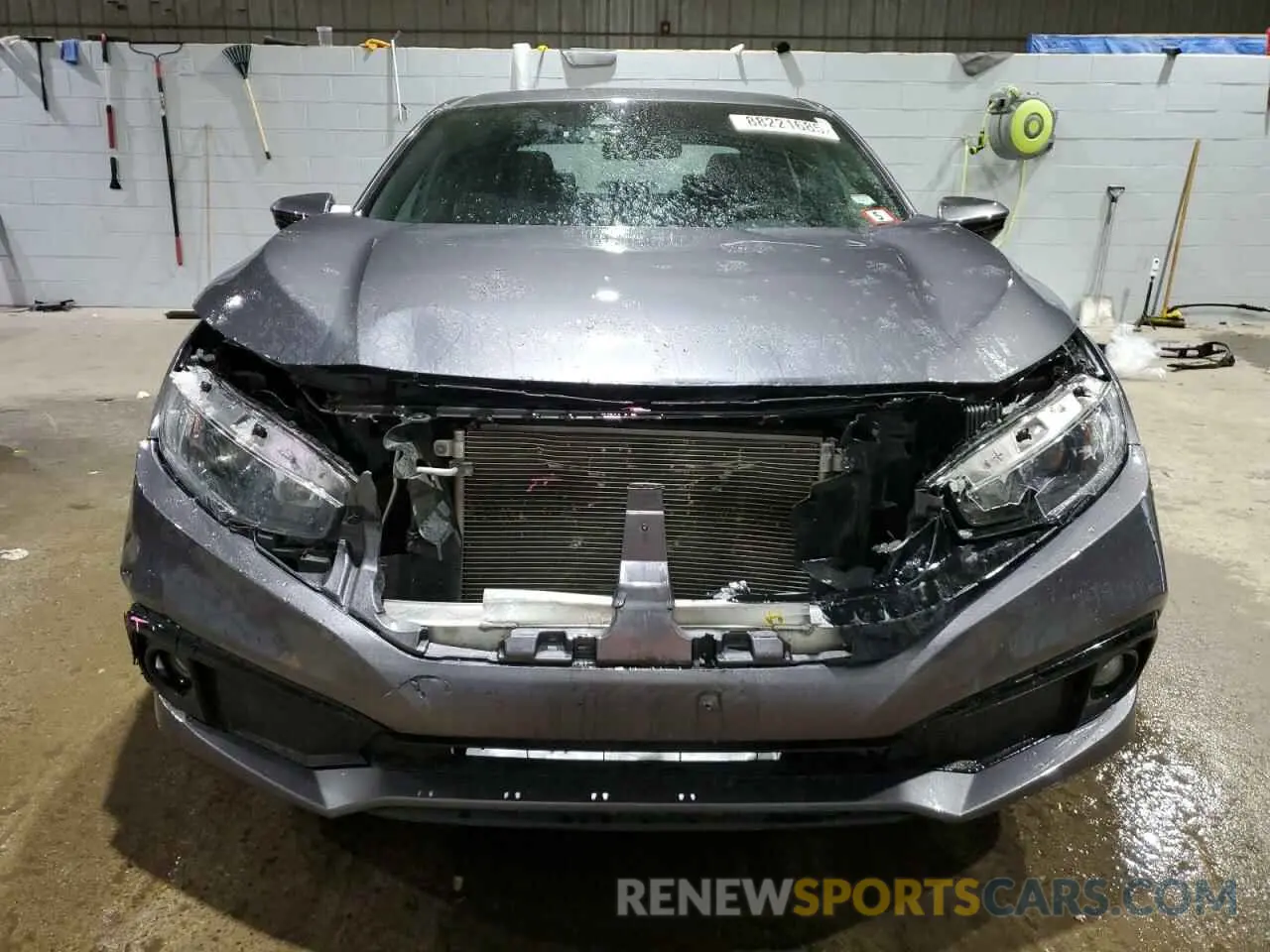 5 fotografías del automóvil dañado 2HGFC2F81LH583836 HONDA CIVIC 2020