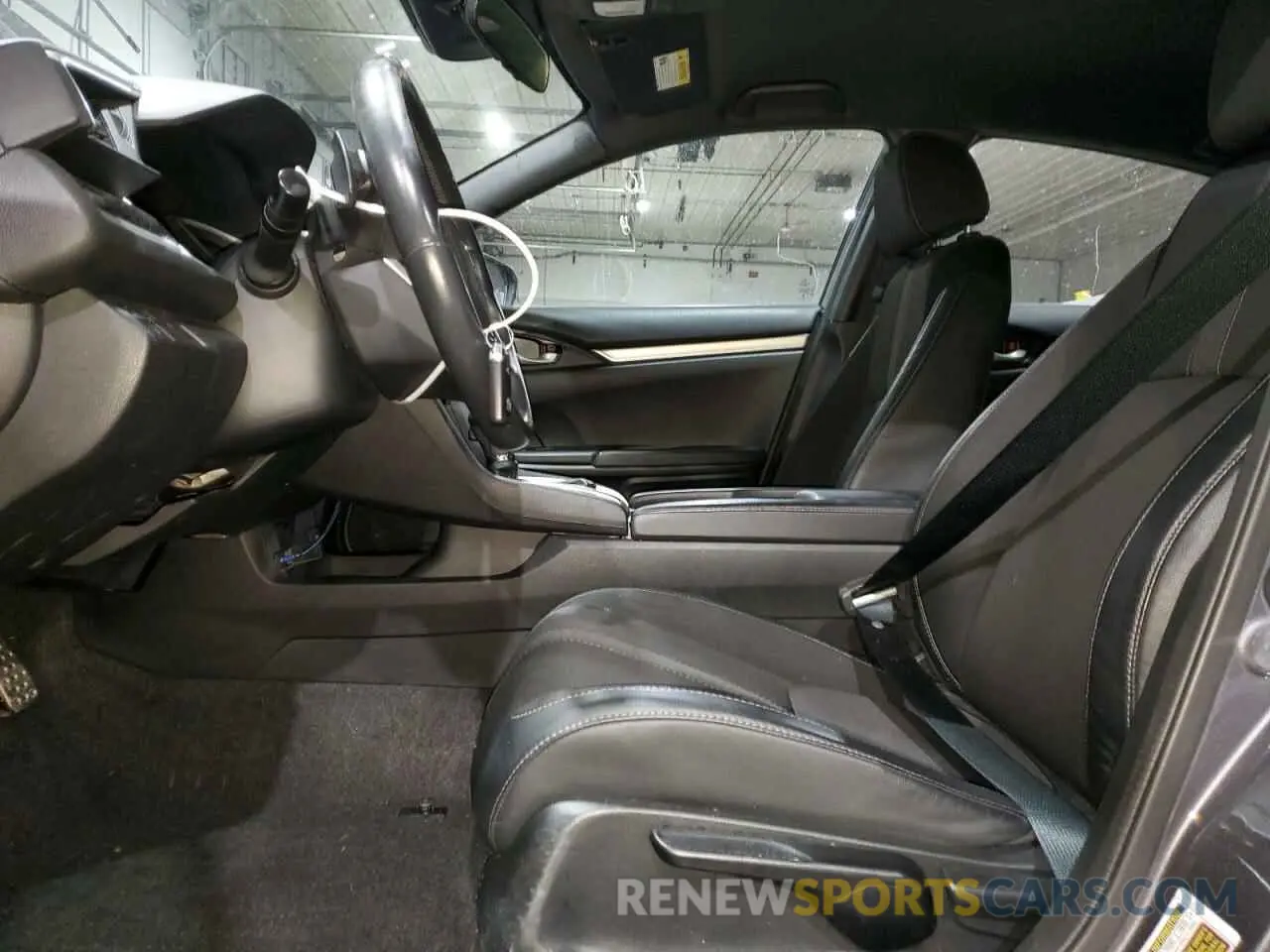 7 fotografías del automóvil dañado 2HGFC2F81LH583836 HONDA CIVIC 2020