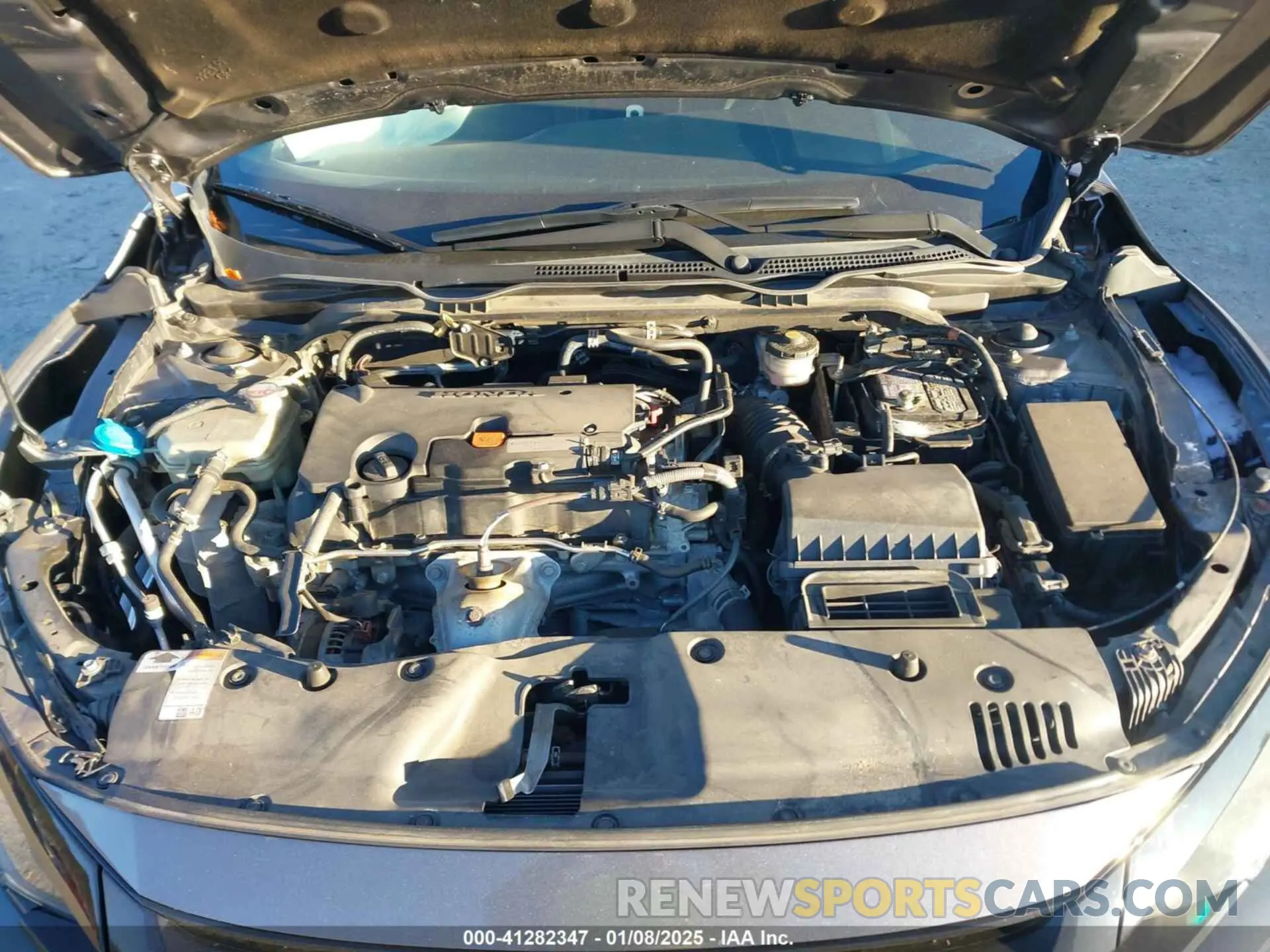 10 fotografías del automóvil dañado 2HGFC2F82LH516663 HONDA CIVIC 2020