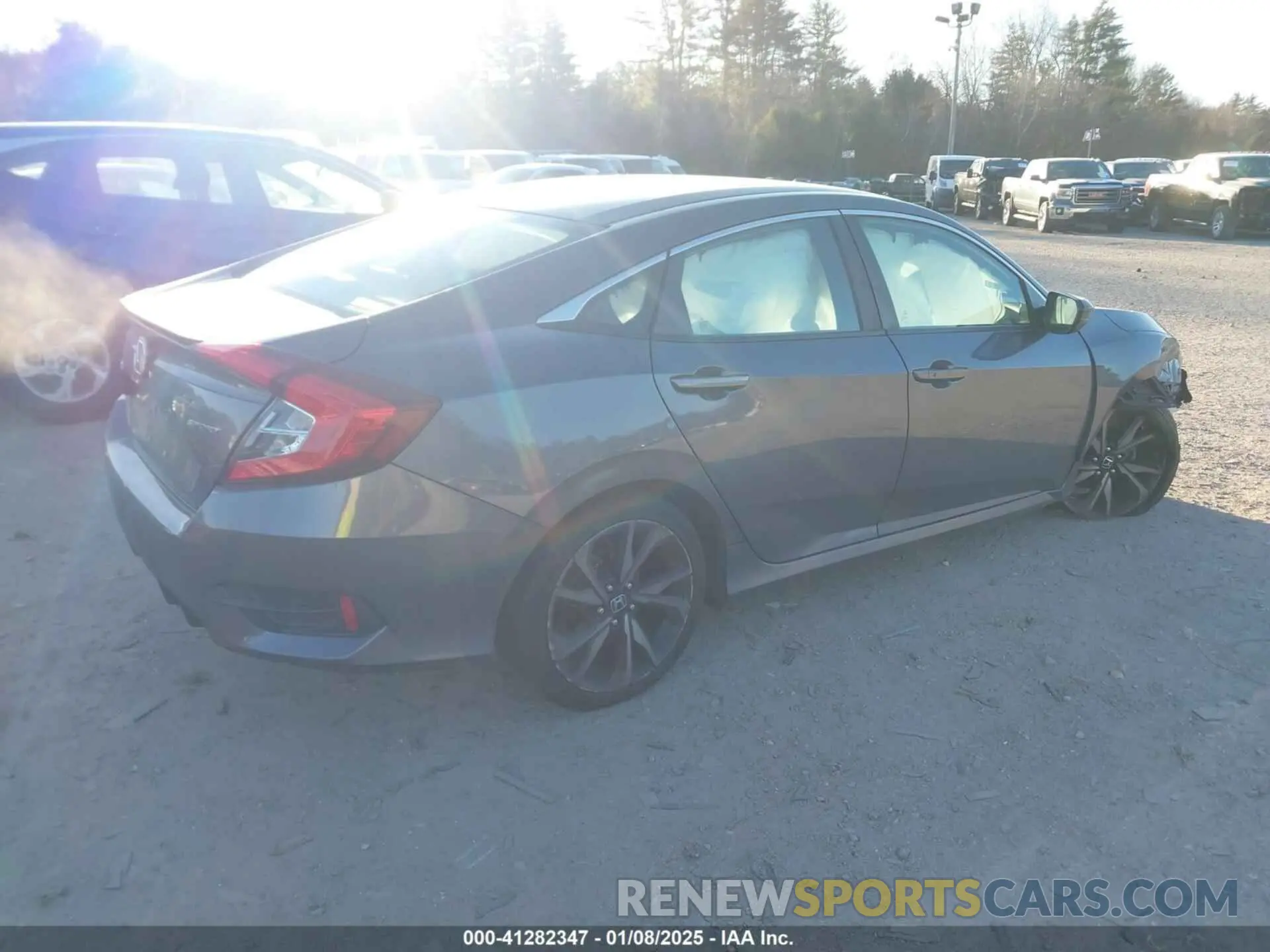 4 fotografías del automóvil dañado 2HGFC2F82LH516663 HONDA CIVIC 2020