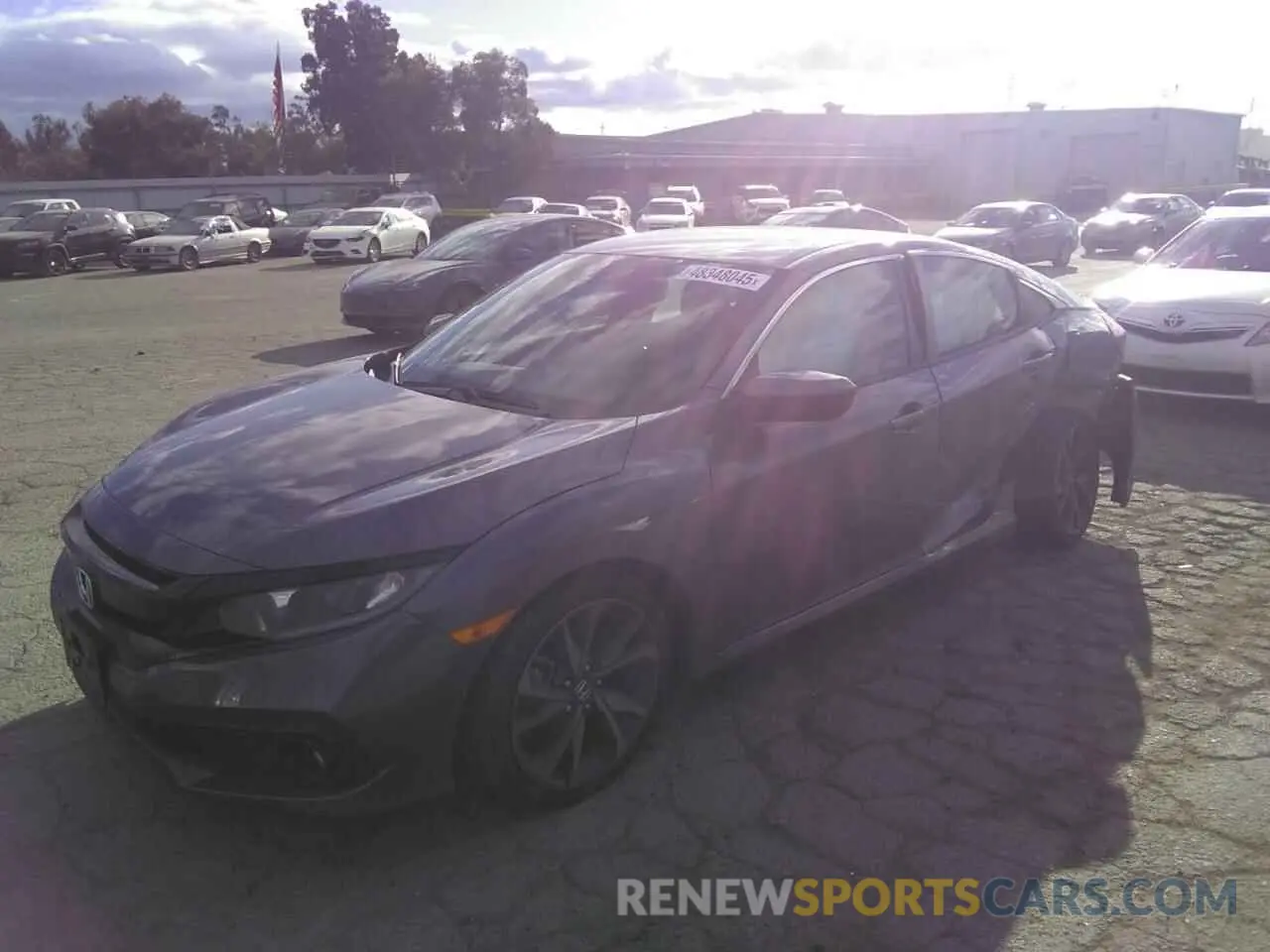 1 fotografías del automóvil dañado 2HGFC2F82LH541109 HONDA CIVIC 2020