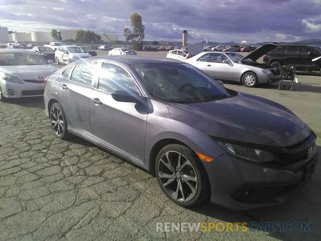 4 fotografías del automóvil dañado 2HGFC2F82LH541109 HONDA CIVIC 2020