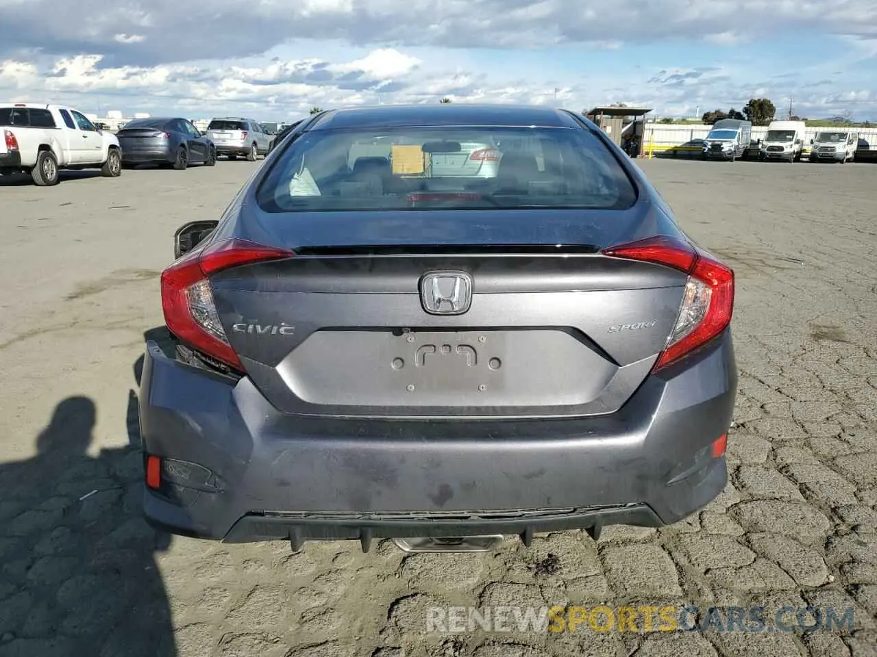 6 fotografías del automóvil dañado 2HGFC2F82LH541109 HONDA CIVIC 2020