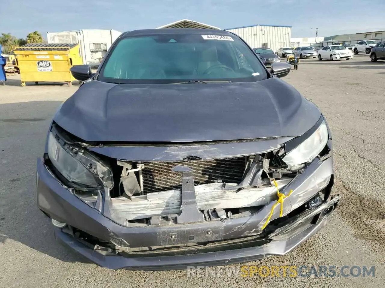 5 fotografías del automóvil dañado 2HGFC2F82LH553390 HONDA CIVIC 2020