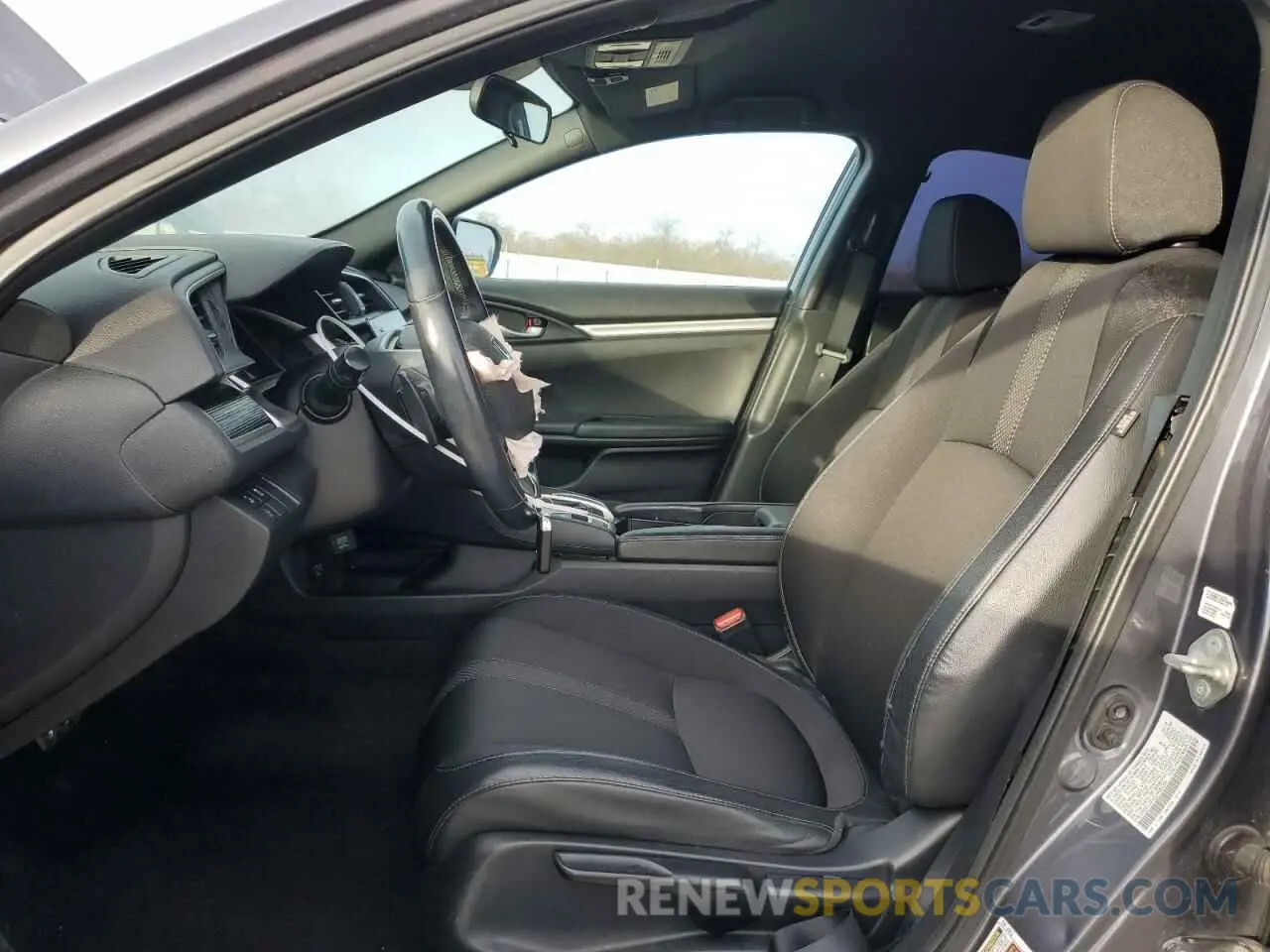 7 fotografías del automóvil dañado 2HGFC2F82LH553390 HONDA CIVIC 2020