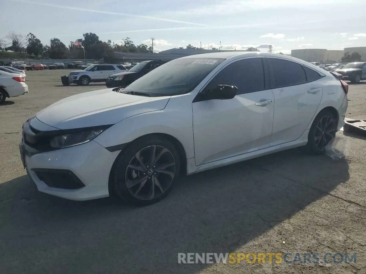 1 fotografías del automóvil dañado 2HGFC2F82LH578712 HONDA CIVIC 2020