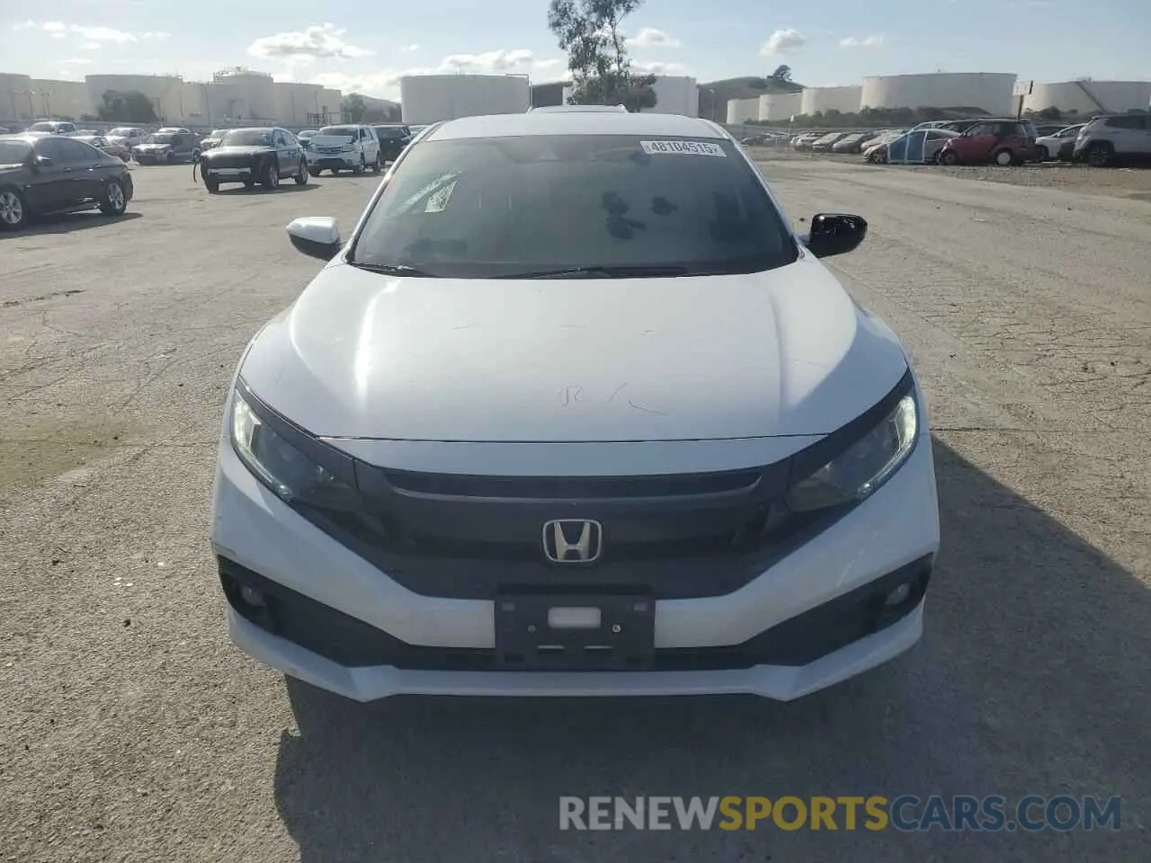 5 fotografías del automóvil dañado 2HGFC2F82LH578712 HONDA CIVIC 2020