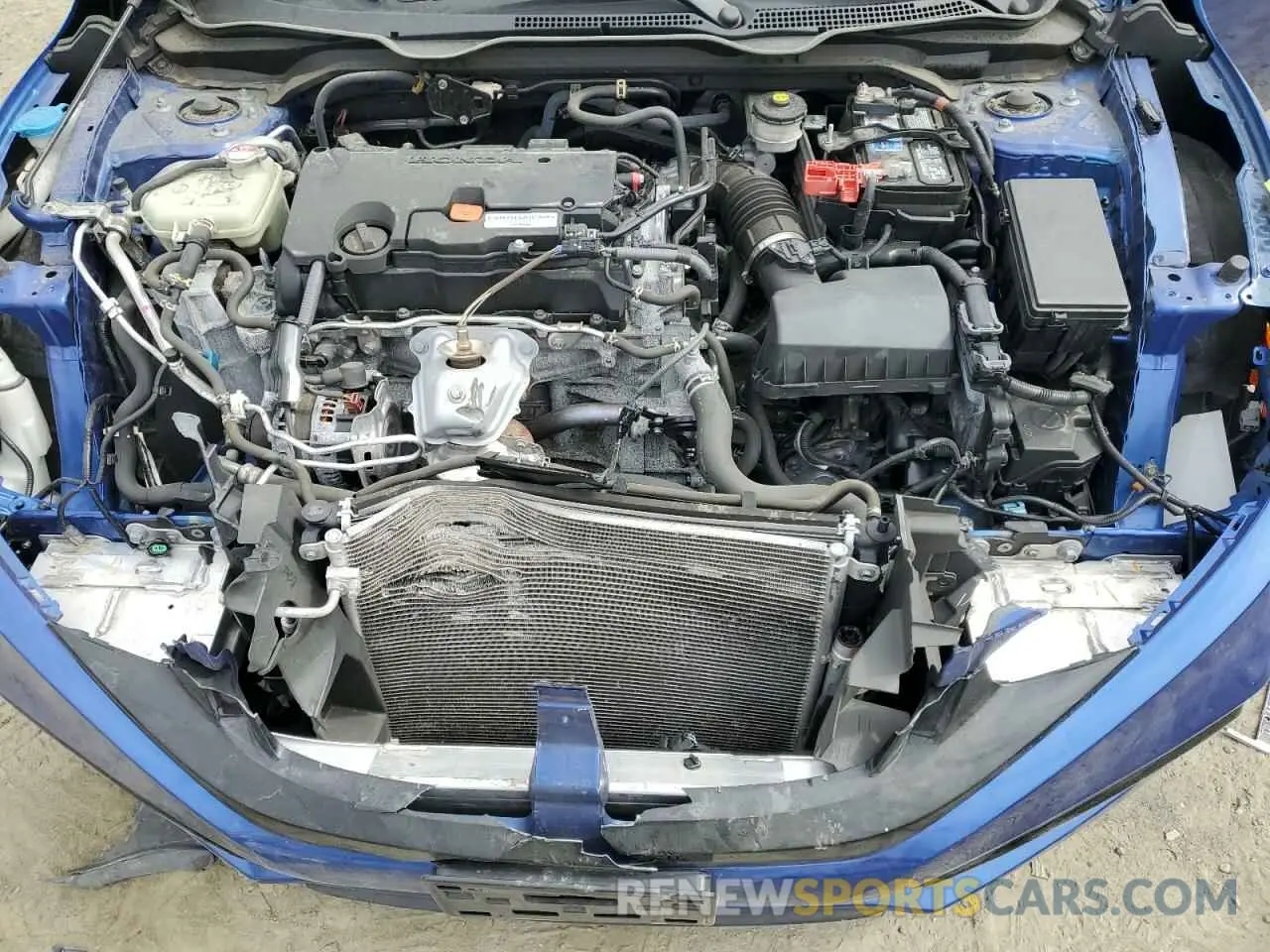 11 fotografías del automóvil dañado 2HGFC2F83LH514534 HONDA CIVIC 2020