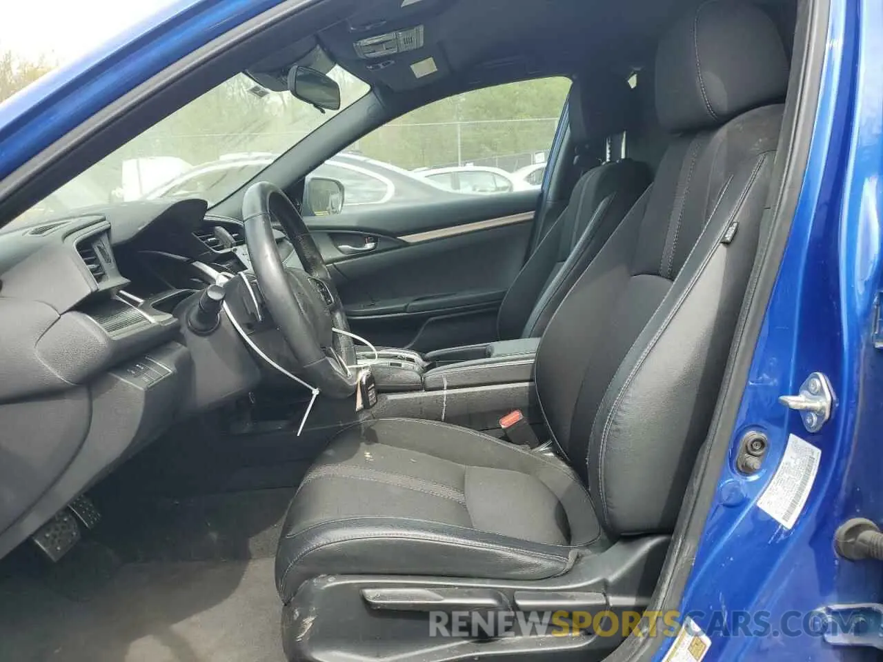 7 fotografías del automóvil dañado 2HGFC2F83LH514534 HONDA CIVIC 2020