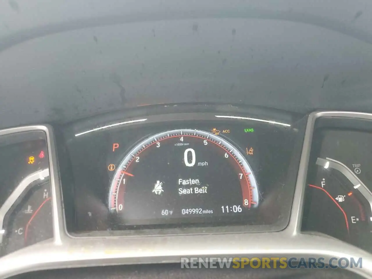 9 fotografías del automóvil dañado 2HGFC2F83LH514534 HONDA CIVIC 2020