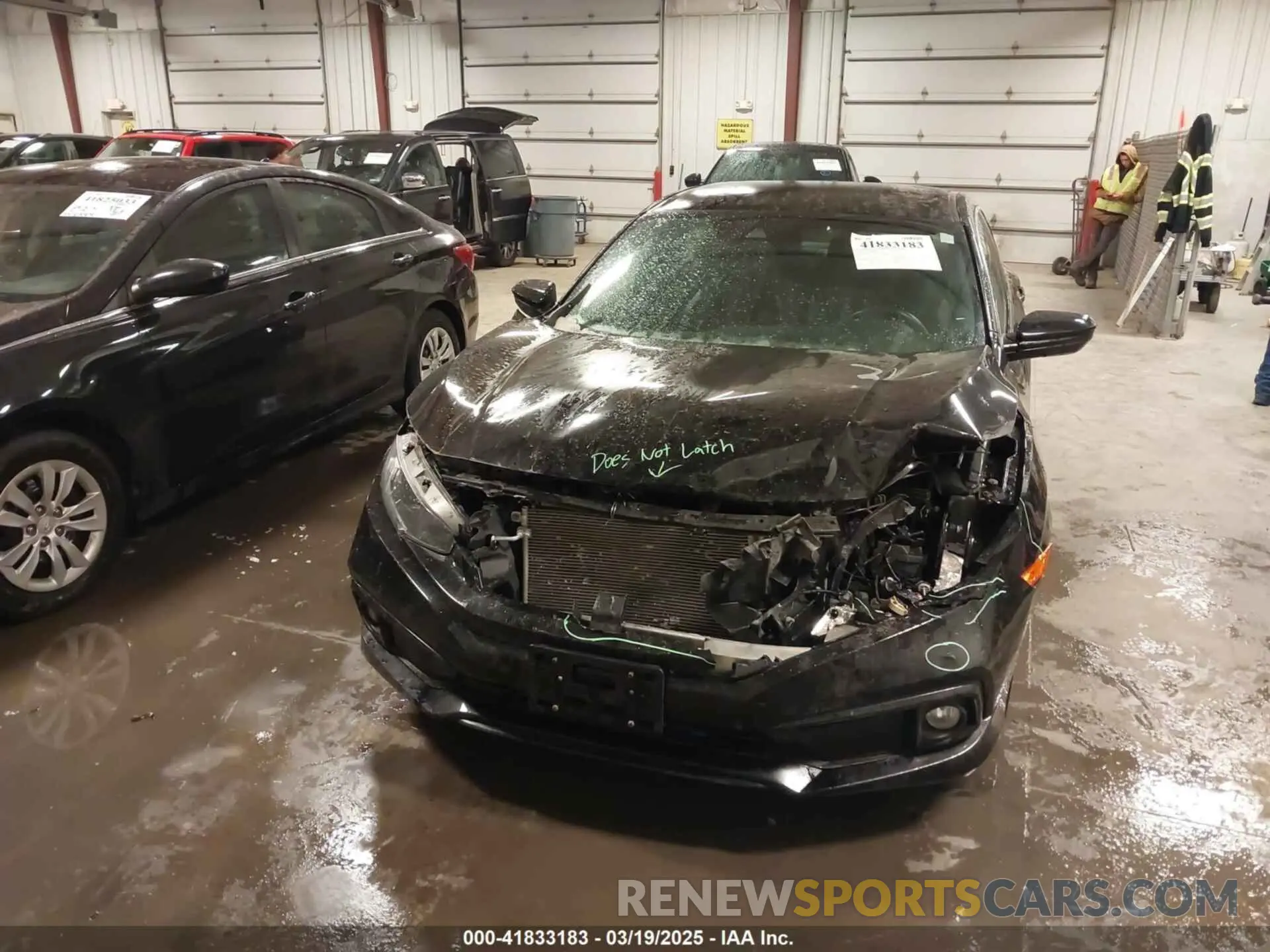 13 fotografías del automóvil dañado 2HGFC2F83LH569159 HONDA CIVIC 2020