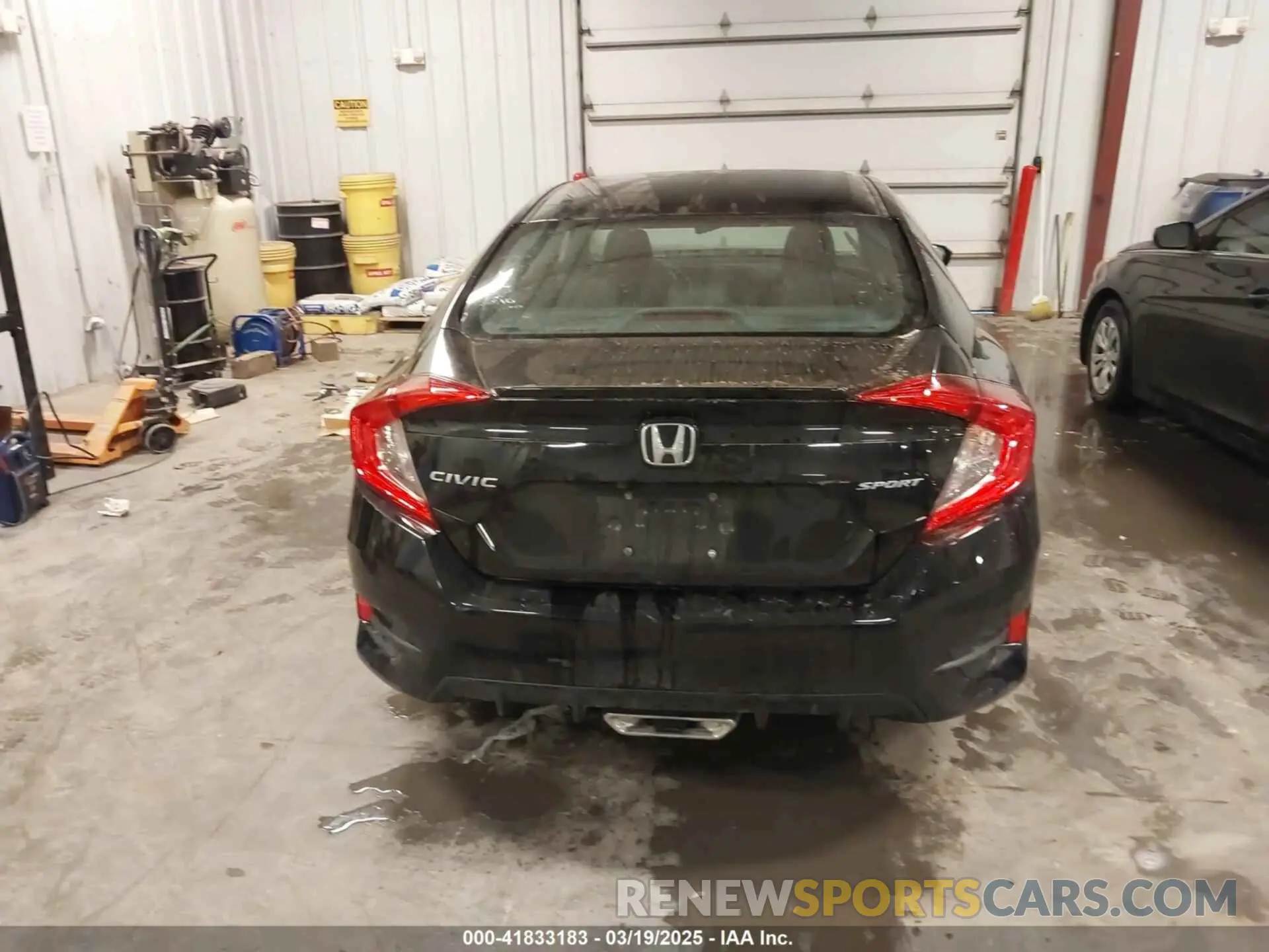 17 fotografías del automóvil dañado 2HGFC2F83LH569159 HONDA CIVIC 2020