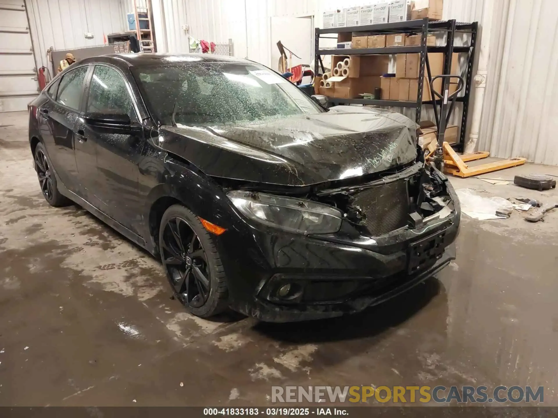 18 fotografías del automóvil dañado 2HGFC2F83LH569159 HONDA CIVIC 2020