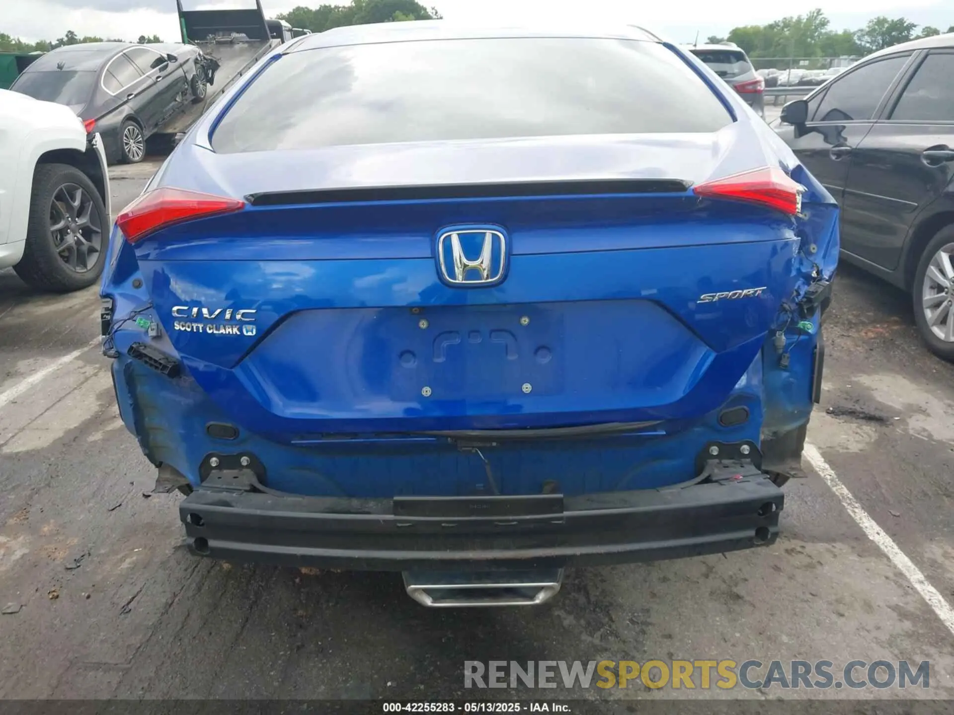 16 fotografías del automóvil dañado 2HGFC2F83LH571817 HONDA CIVIC 2020