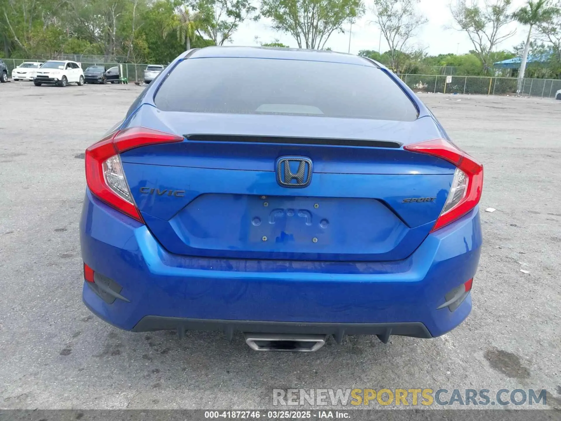 17 fotografías del automóvil dañado 2HGFC2F83LH584521 HONDA CIVIC 2020