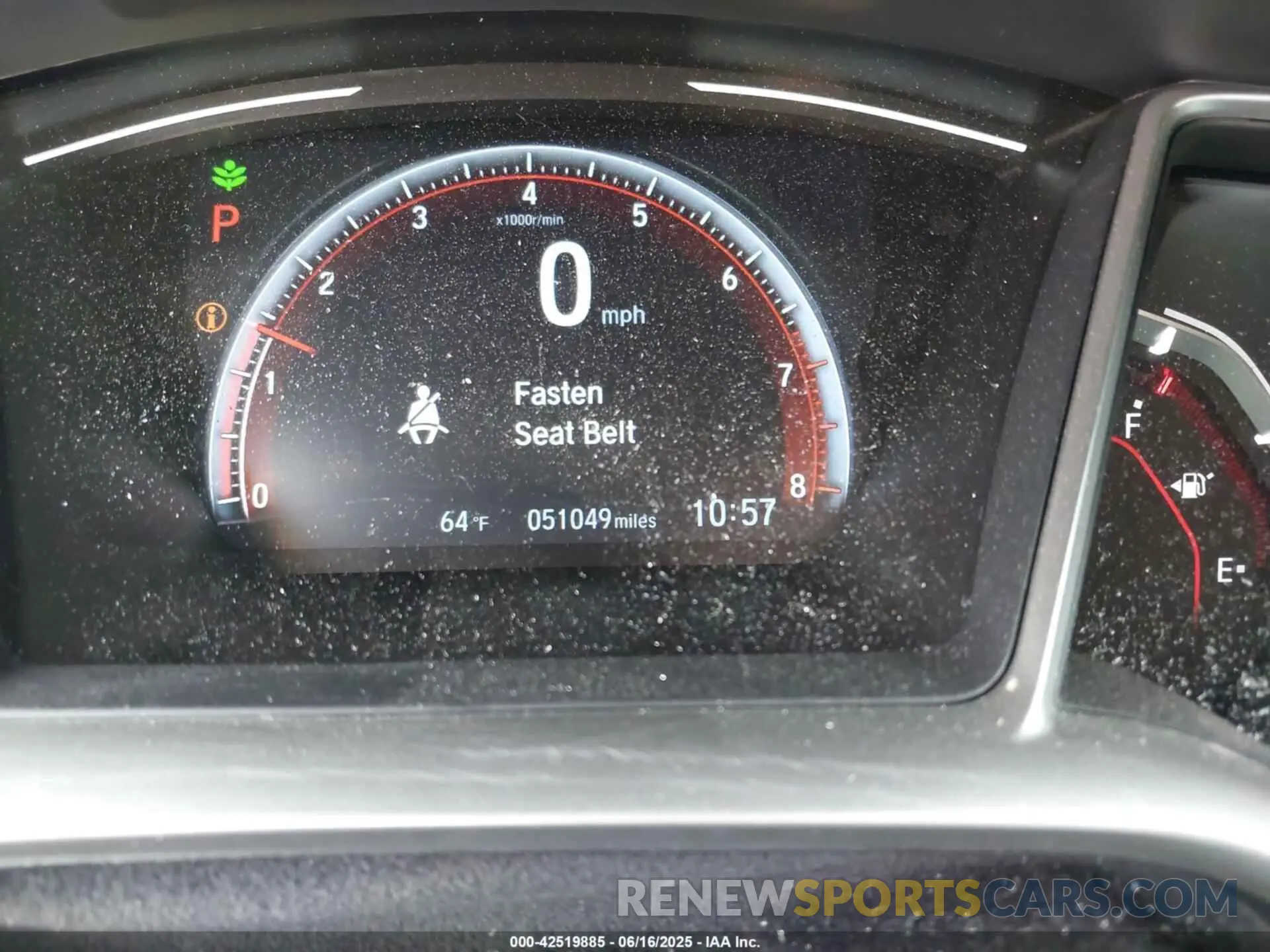 15 fotografías del automóvil dañado 2HGFC2F83LH587533 HONDA CIVIC 2020