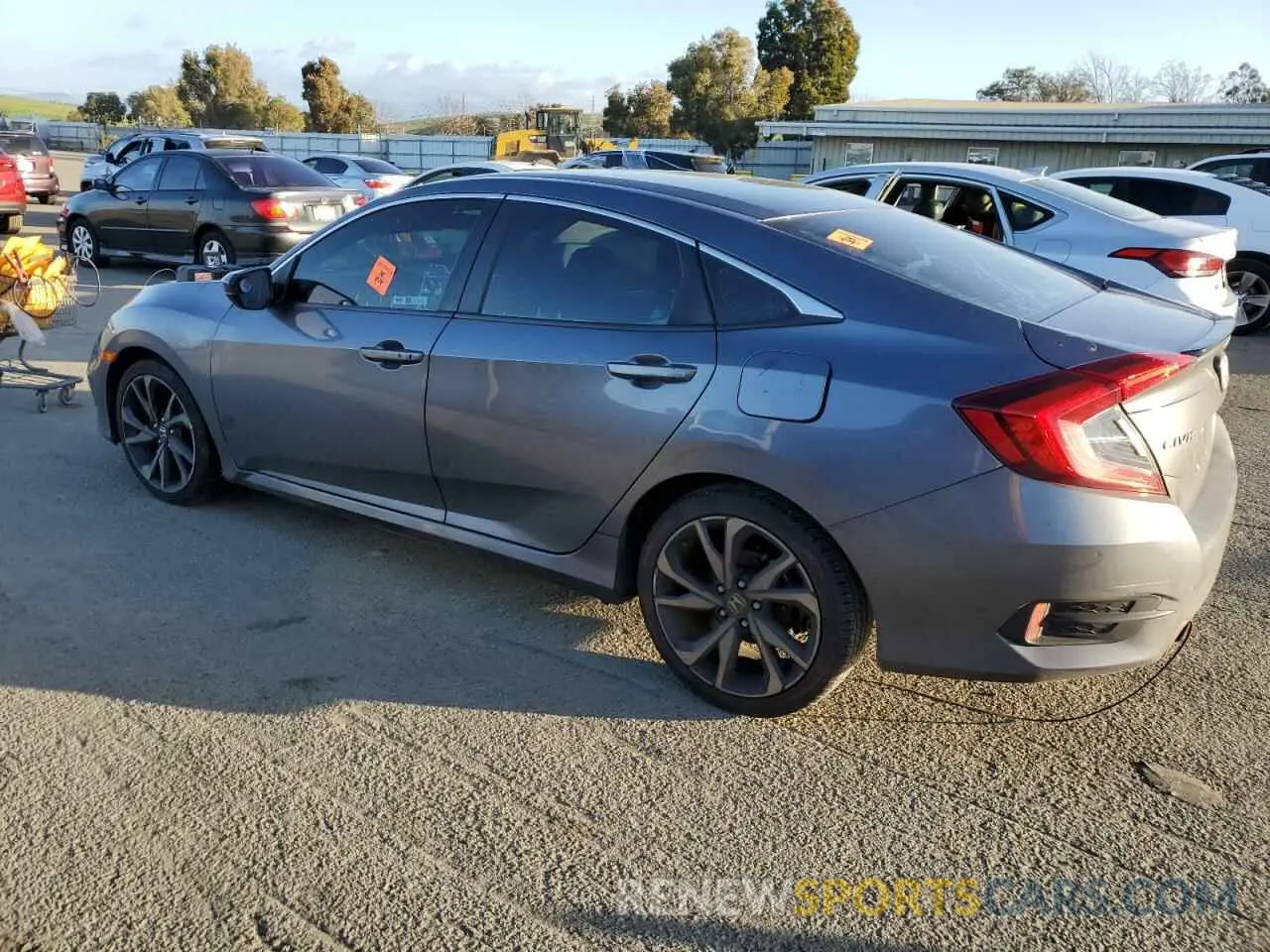 2 fotografías del automóvil dañado 2HGFC2F84LH540530 HONDA CIVIC 2020