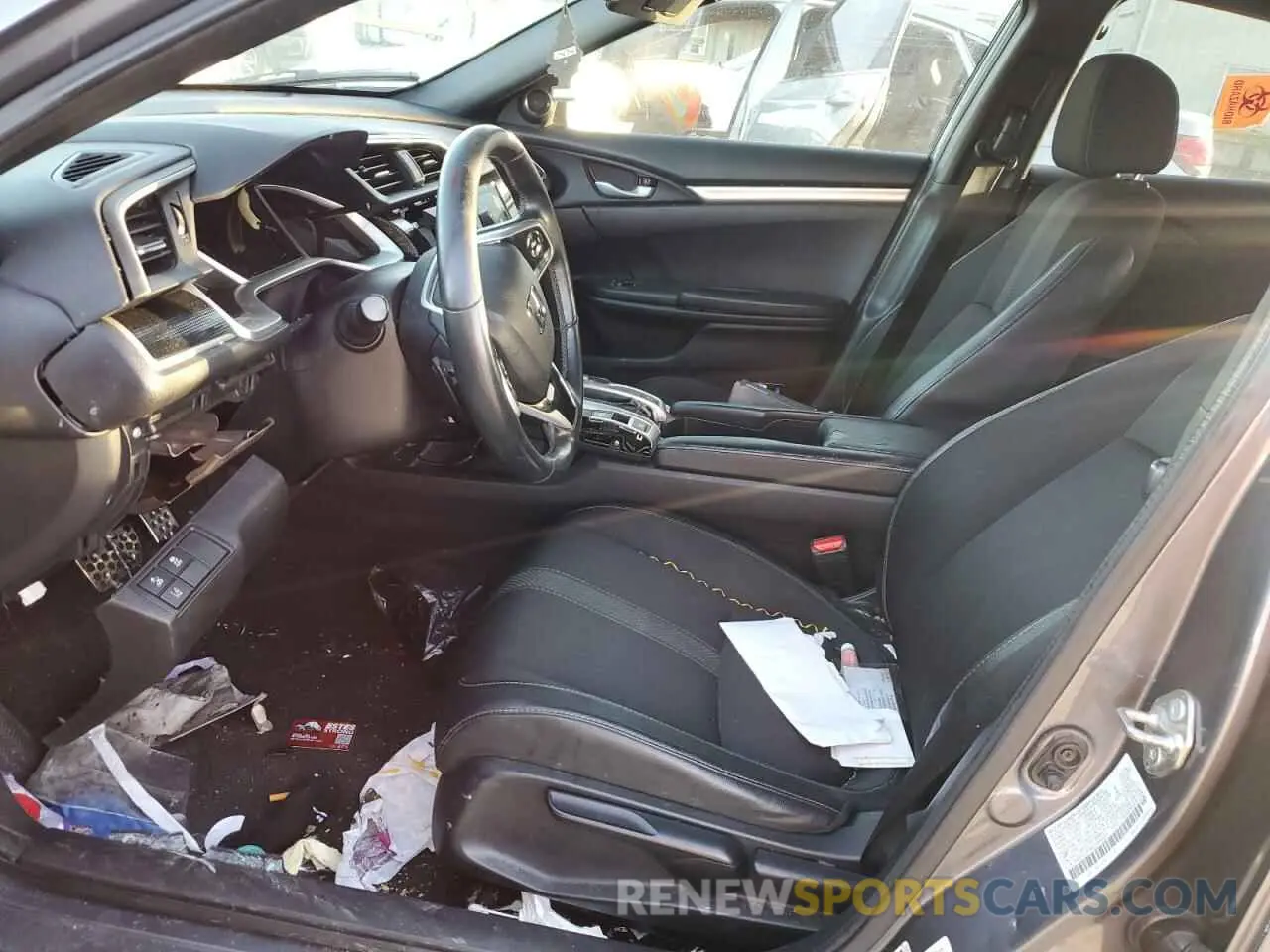 7 fotografías del automóvil dañado 2HGFC2F84LH540530 HONDA CIVIC 2020