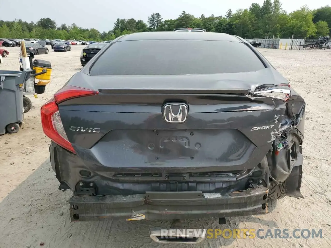 6 fotografías del automóvil dañado 2HGFC2F84LH561488 HONDA CIVIC 2020