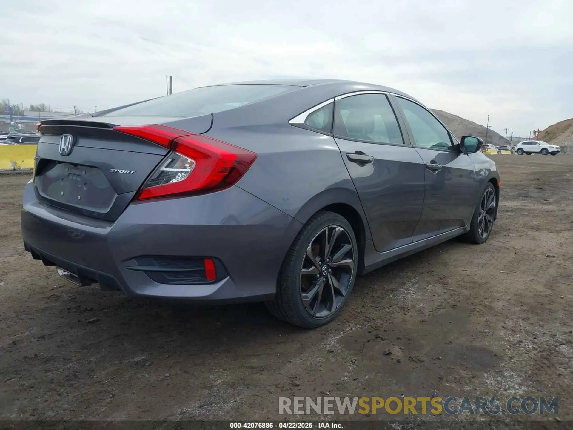 4 fotografías del automóvil dañado 2HGFC2F84LH571051 HONDA CIVIC 2020