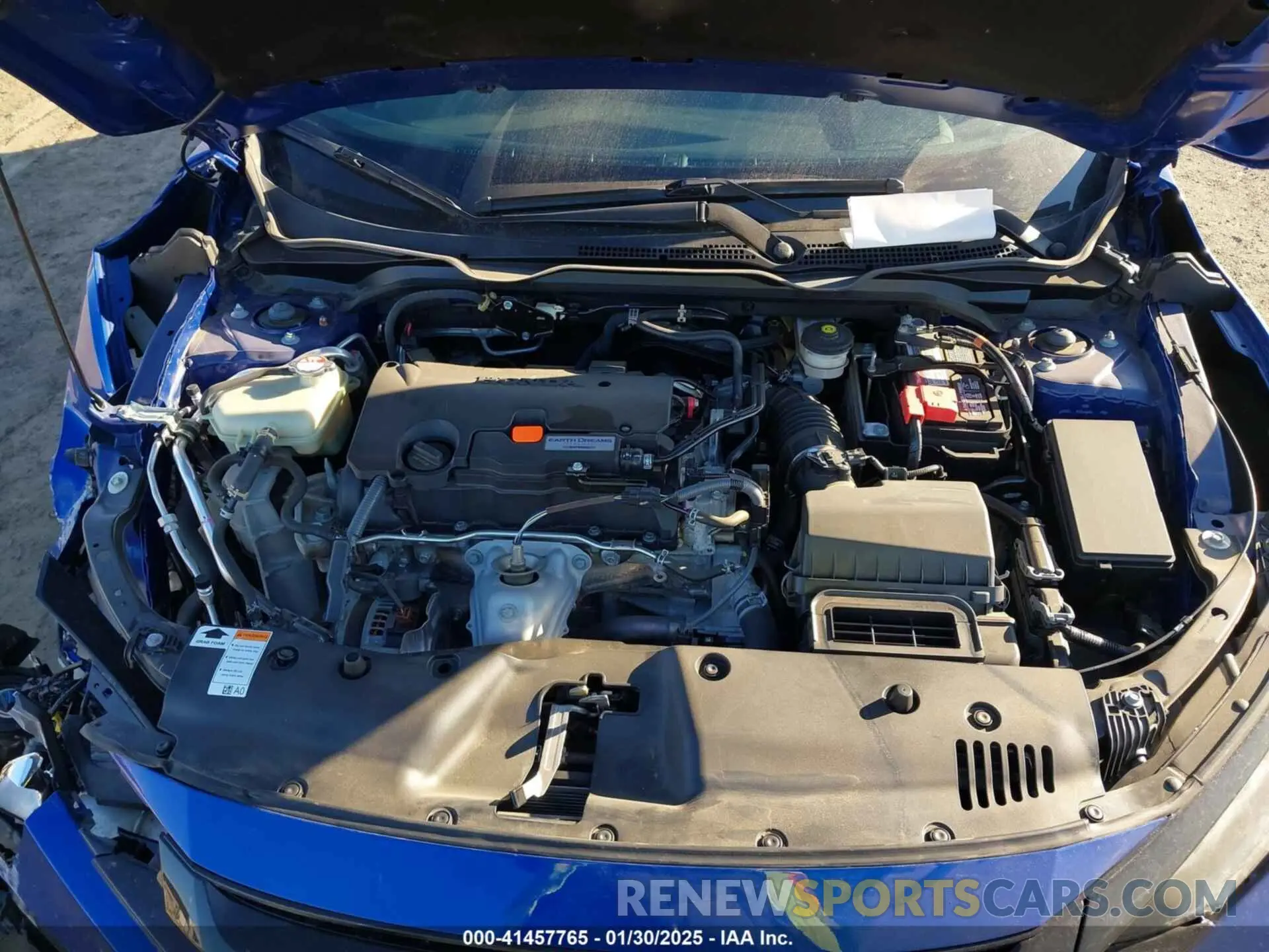 10 fotografías del automóvil dañado 2HGFC2F85LH501686 HONDA CIVIC 2020