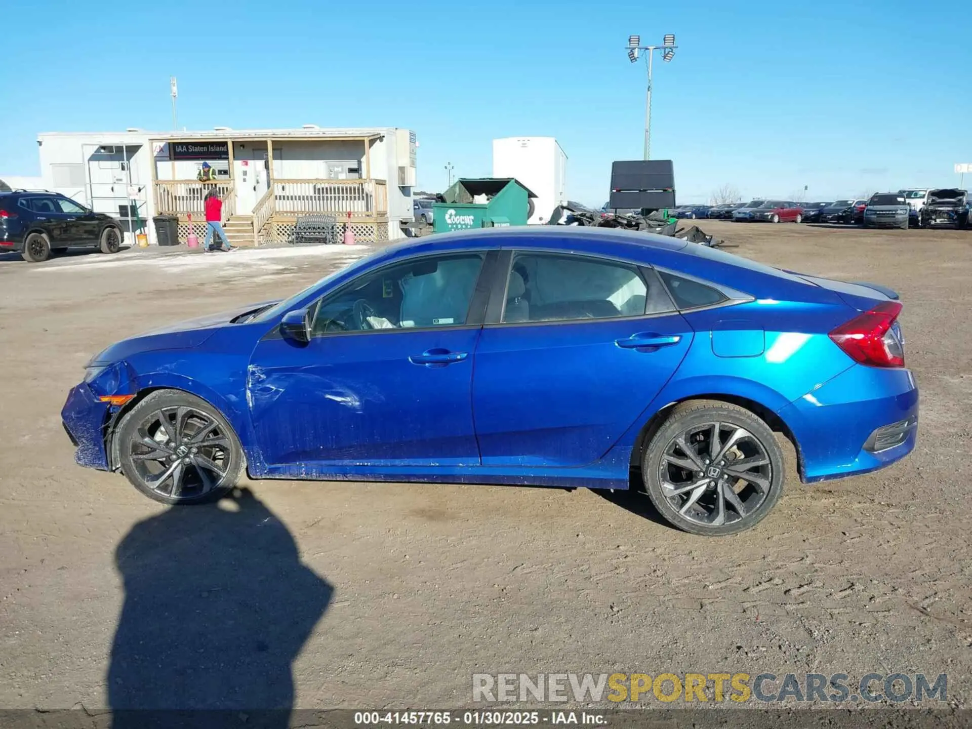 14 fotografías del automóvil dañado 2HGFC2F85LH501686 HONDA CIVIC 2020