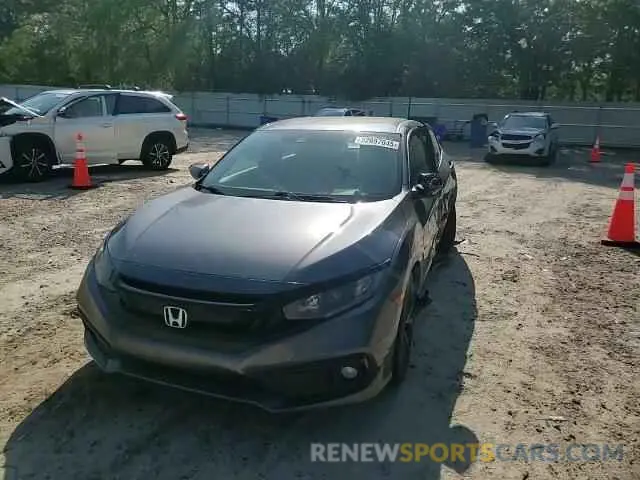 10 fotografías del automóvil dañado 2HGFC2F85LH522005 HONDA CIVIC 2020