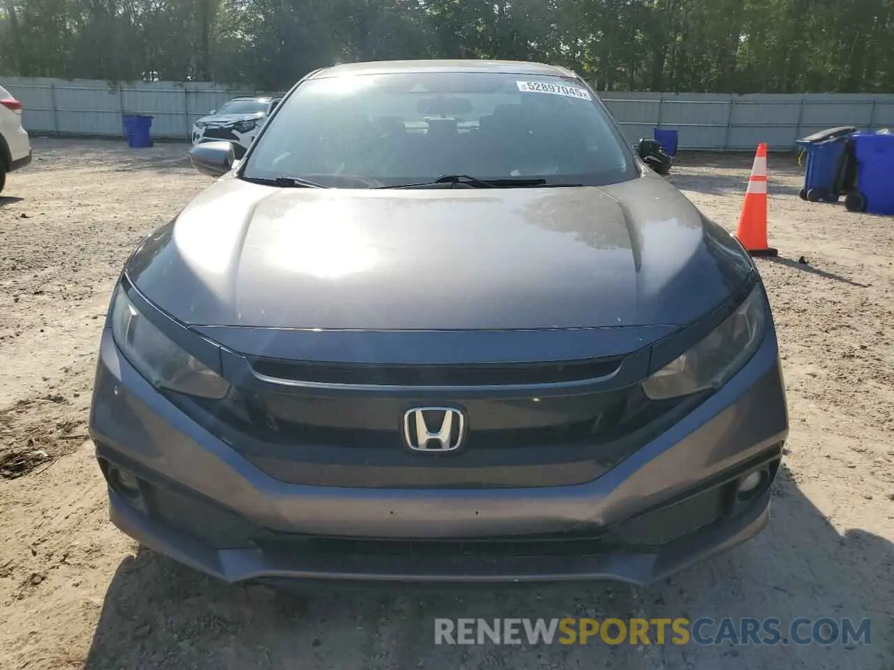 5 fotografías del automóvil dañado 2HGFC2F85LH522005 HONDA CIVIC 2020