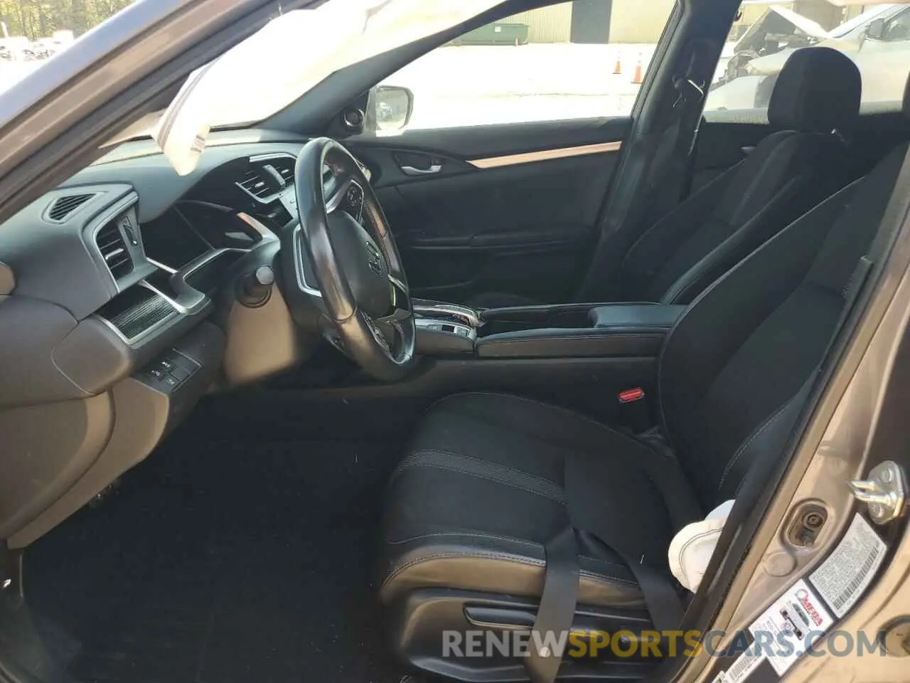 7 fotografías del automóvil dañado 2HGFC2F85LH522005 HONDA CIVIC 2020