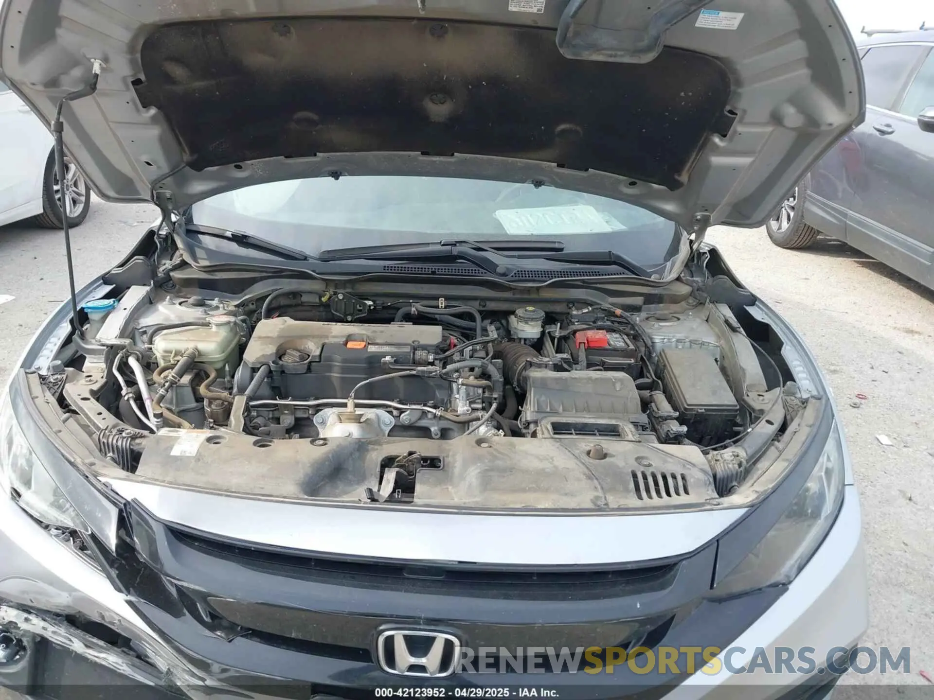 10 fotografías del automóvil dañado 2HGFC2F85LH565288 HONDA CIVIC 2020