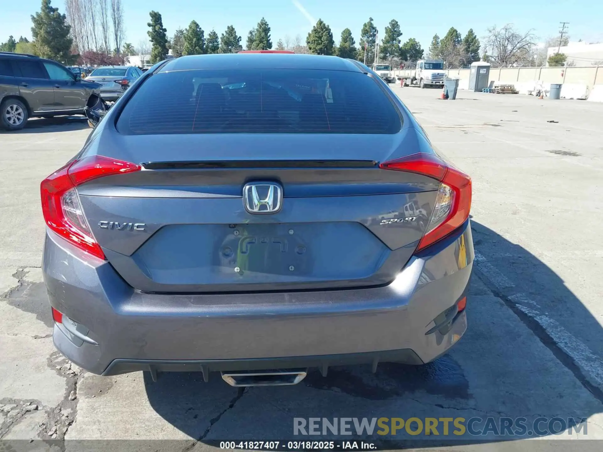 16 fotografías del automóvil dañado 2HGFC2F85LH567560 HONDA CIVIC 2020