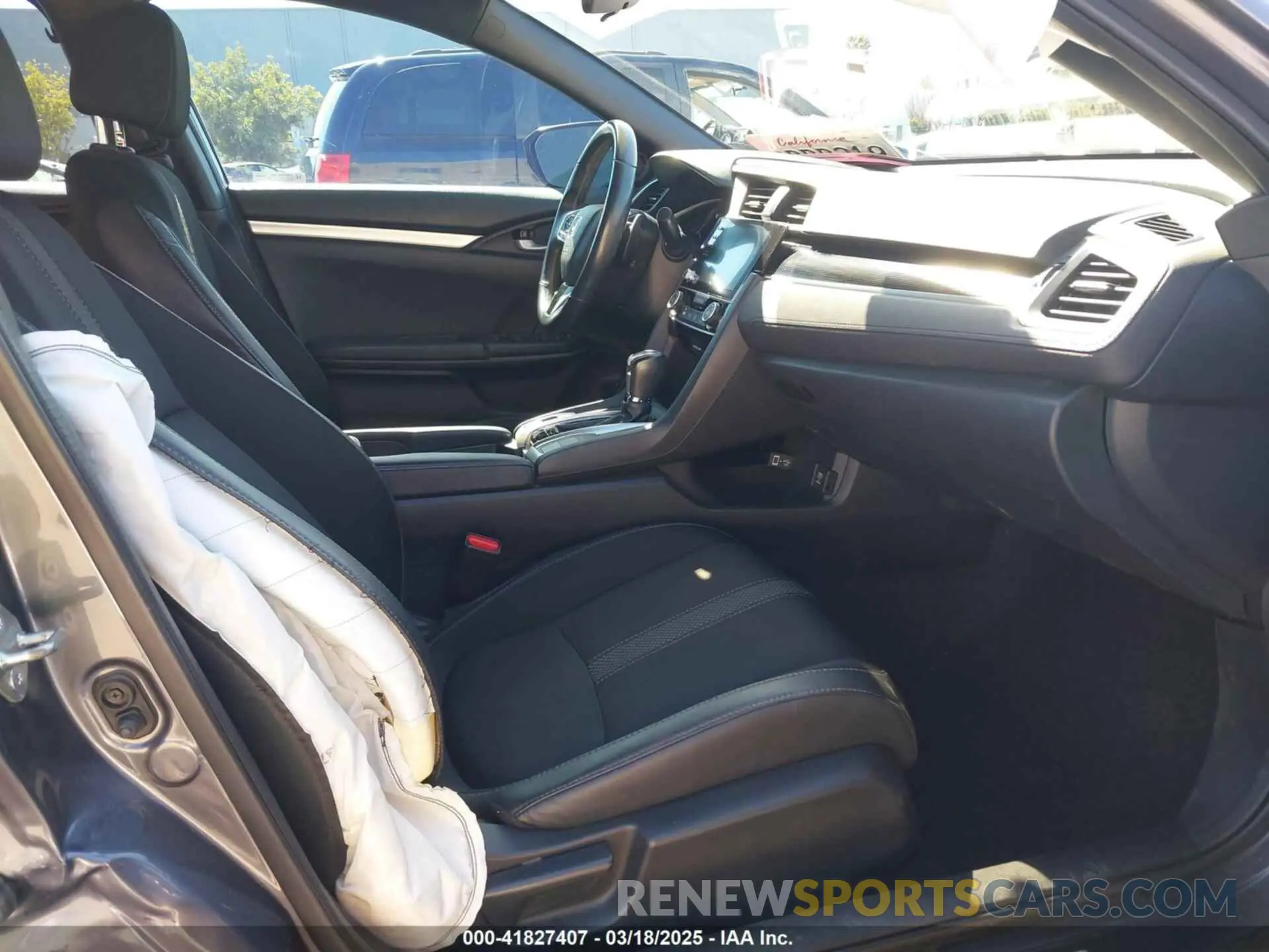 5 fotografías del automóvil dañado 2HGFC2F85LH567560 HONDA CIVIC 2020