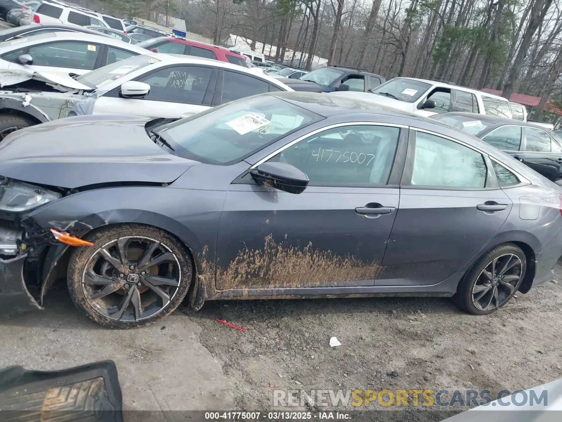 14 fotografías del automóvil dañado 2HGFC2F85LH568613 HONDA CIVIC 2020