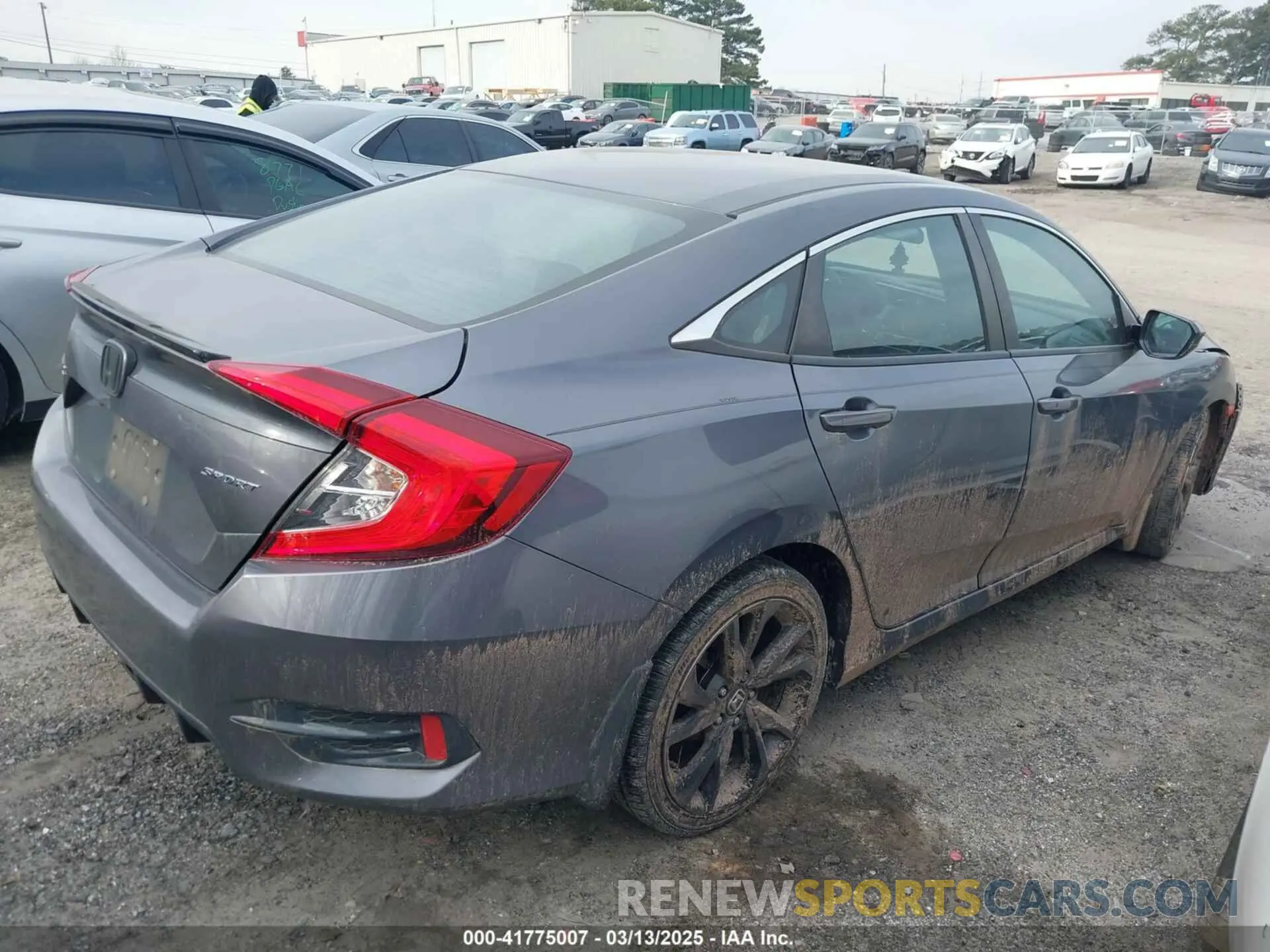 4 fotografías del automóvil dañado 2HGFC2F85LH568613 HONDA CIVIC 2020