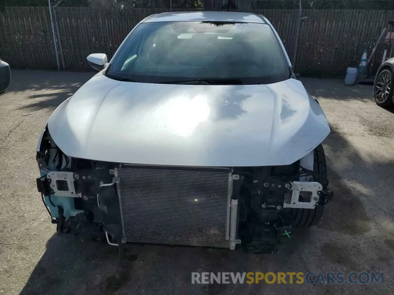 5 fotografías del automóvil dañado 2HGFC2F85LH572323 HONDA CIVIC 2020