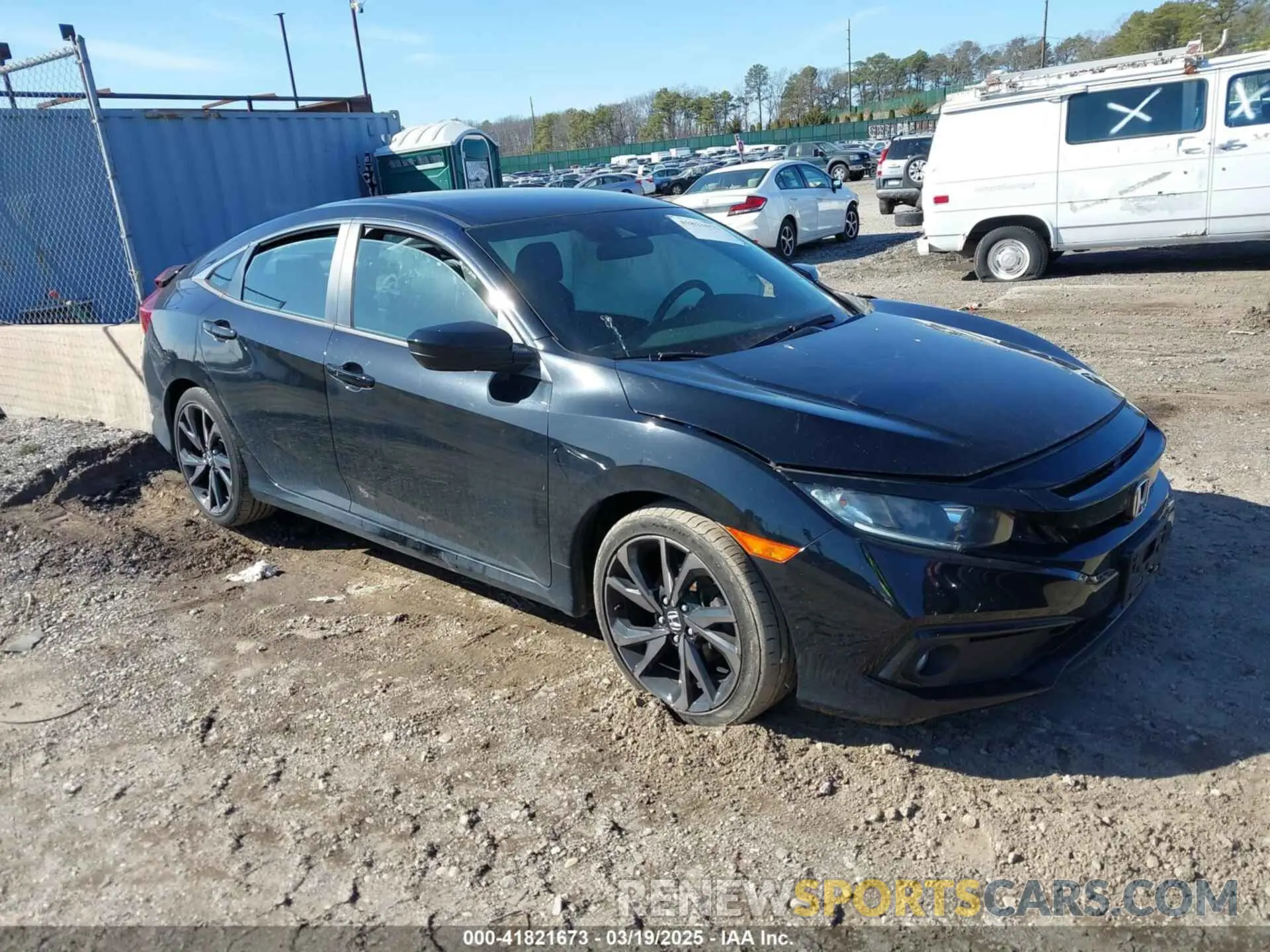 1 fotografías del automóvil dañado 2HGFC2F85LH574248 HONDA CIVIC 2020