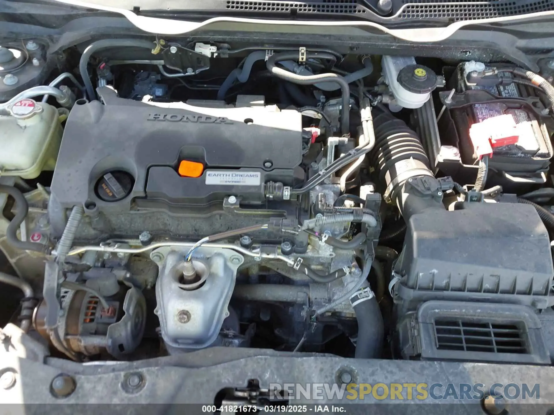 10 fotografías del automóvil dañado 2HGFC2F85LH574248 HONDA CIVIC 2020