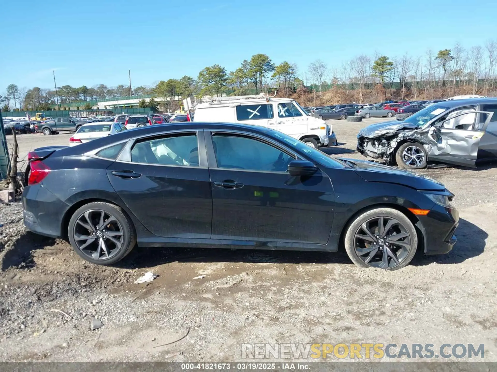 13 fotografías del automóvil dañado 2HGFC2F85LH574248 HONDA CIVIC 2020